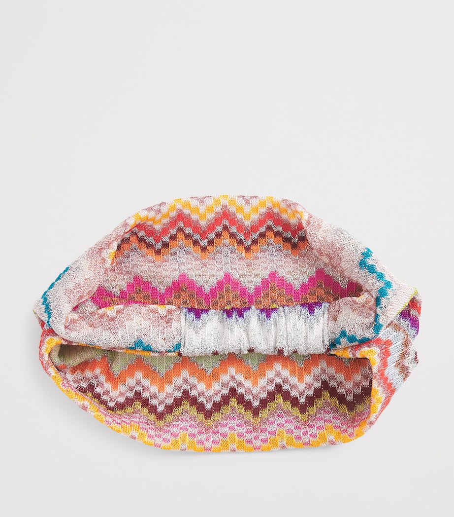 Elastic-Back Zigzag Headband 0001 Image 3
