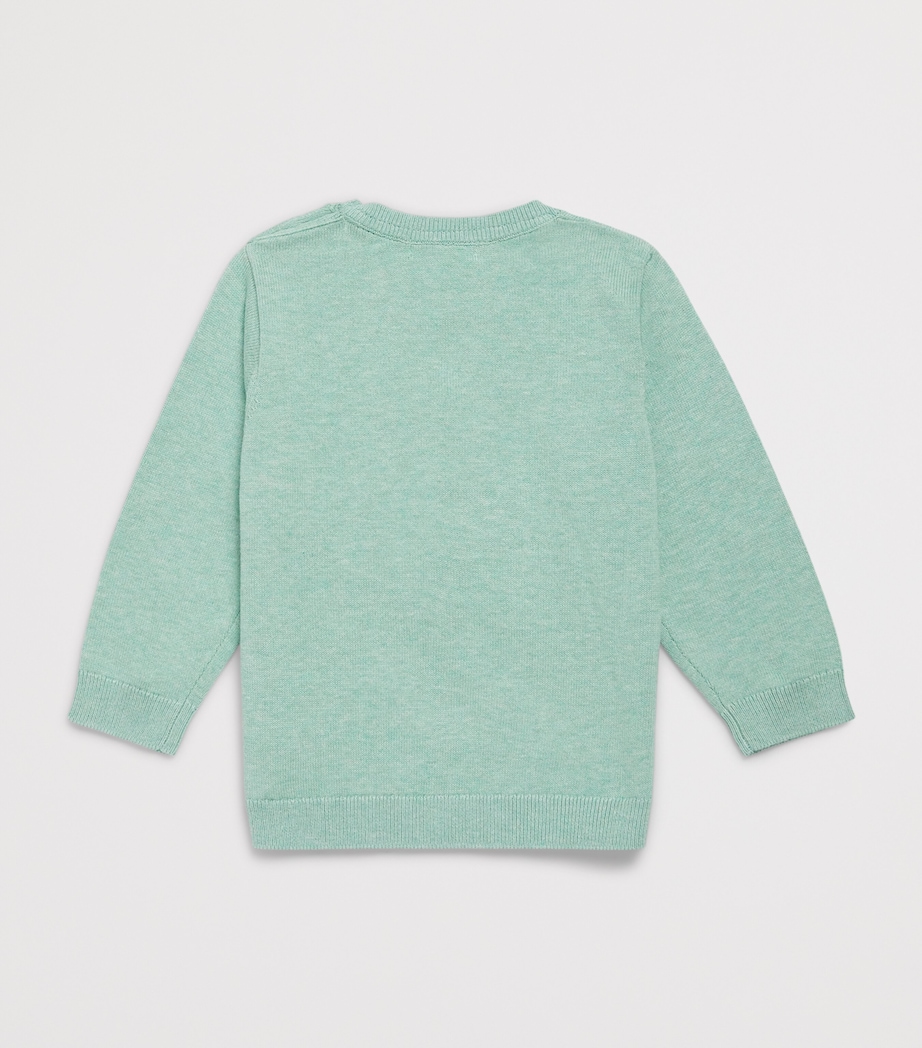 Purebaby Embroidered Llama Sweater (1-2 Years) Aloml Image 2