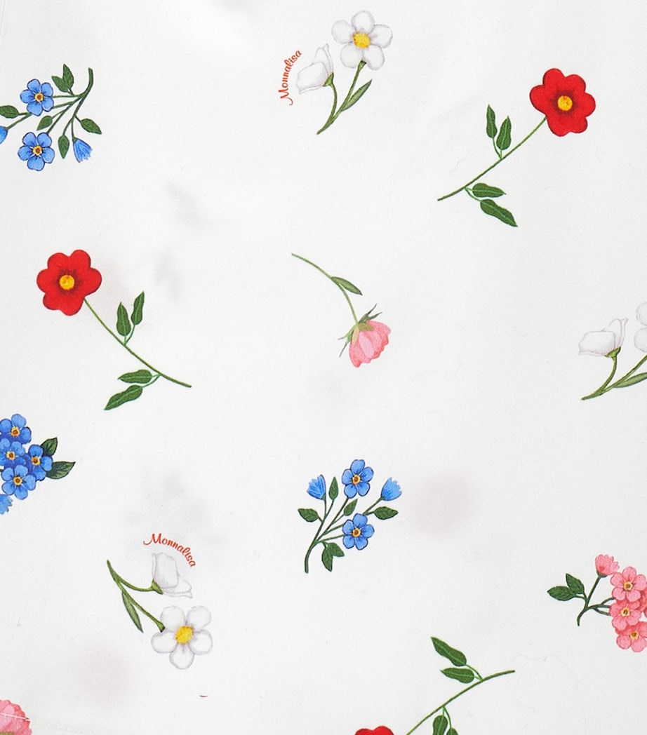 Cotton Floral Trousers (2-16 Years) PANNA+MULTICOLOR Image 3