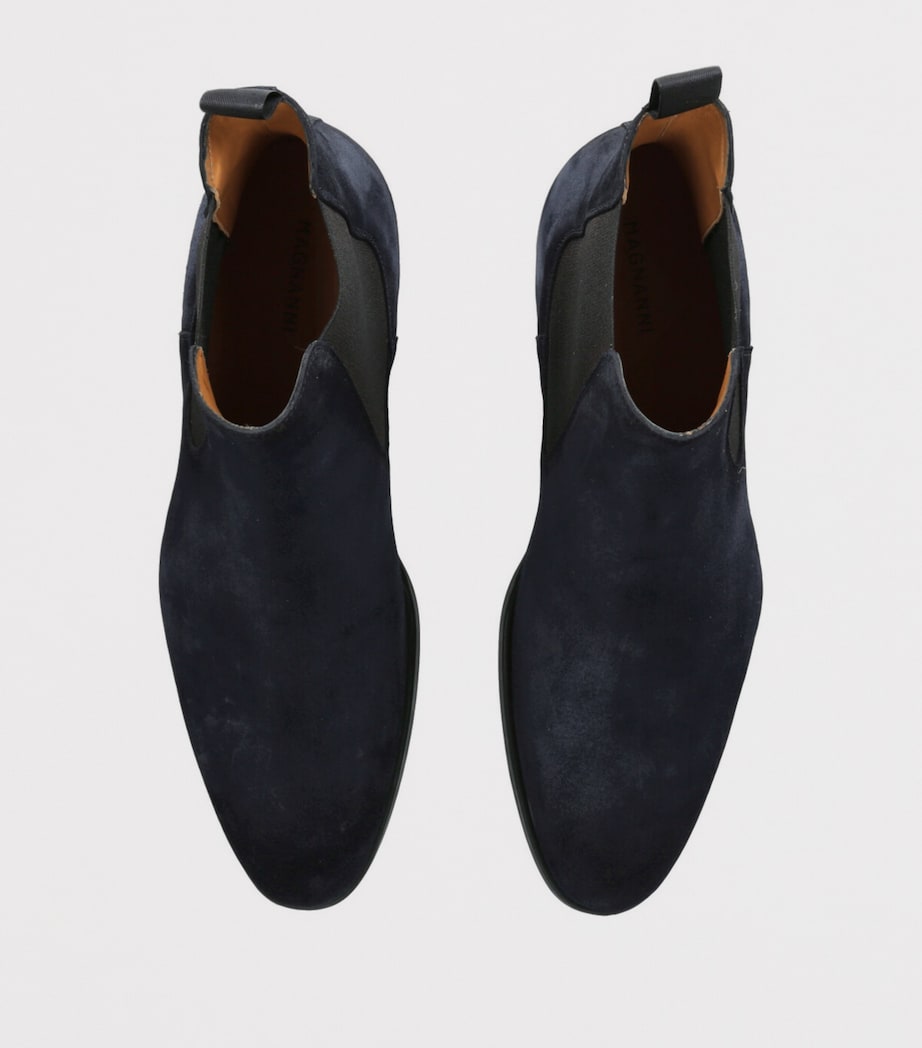 Suede Madison Chelsea Boots NAVY Image 4