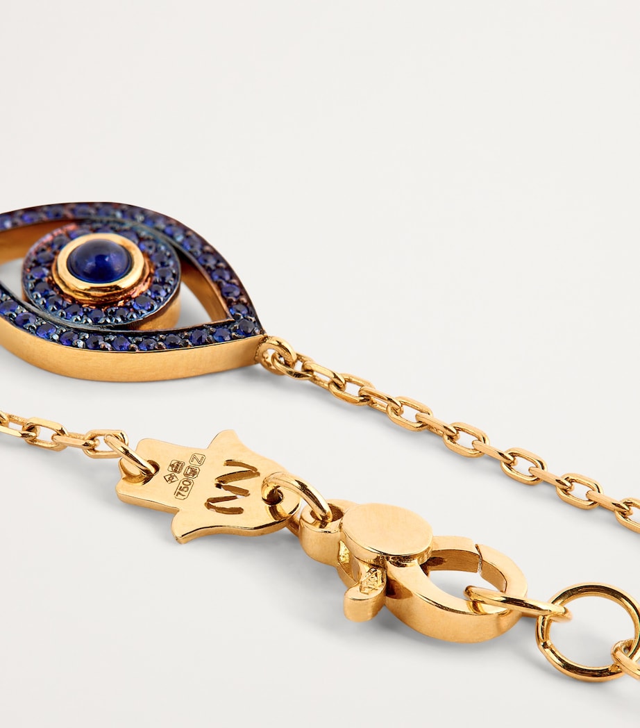 Yellow Gold and Sapphire Protected Bracelet YELLOW GOLD Image 6