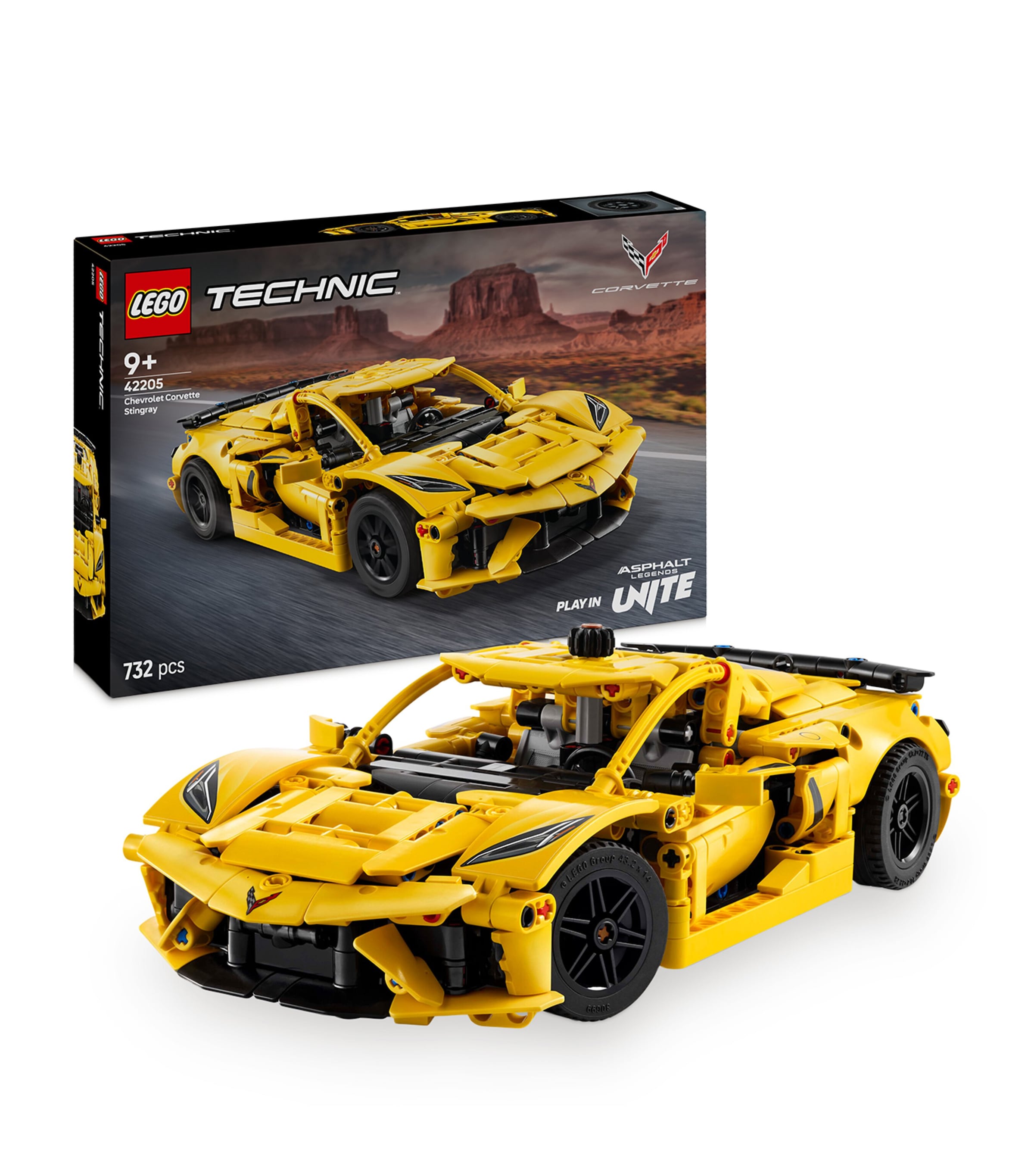 TECHNIC Chevrolet Corvette Stingray 42205 MULTI Image 2