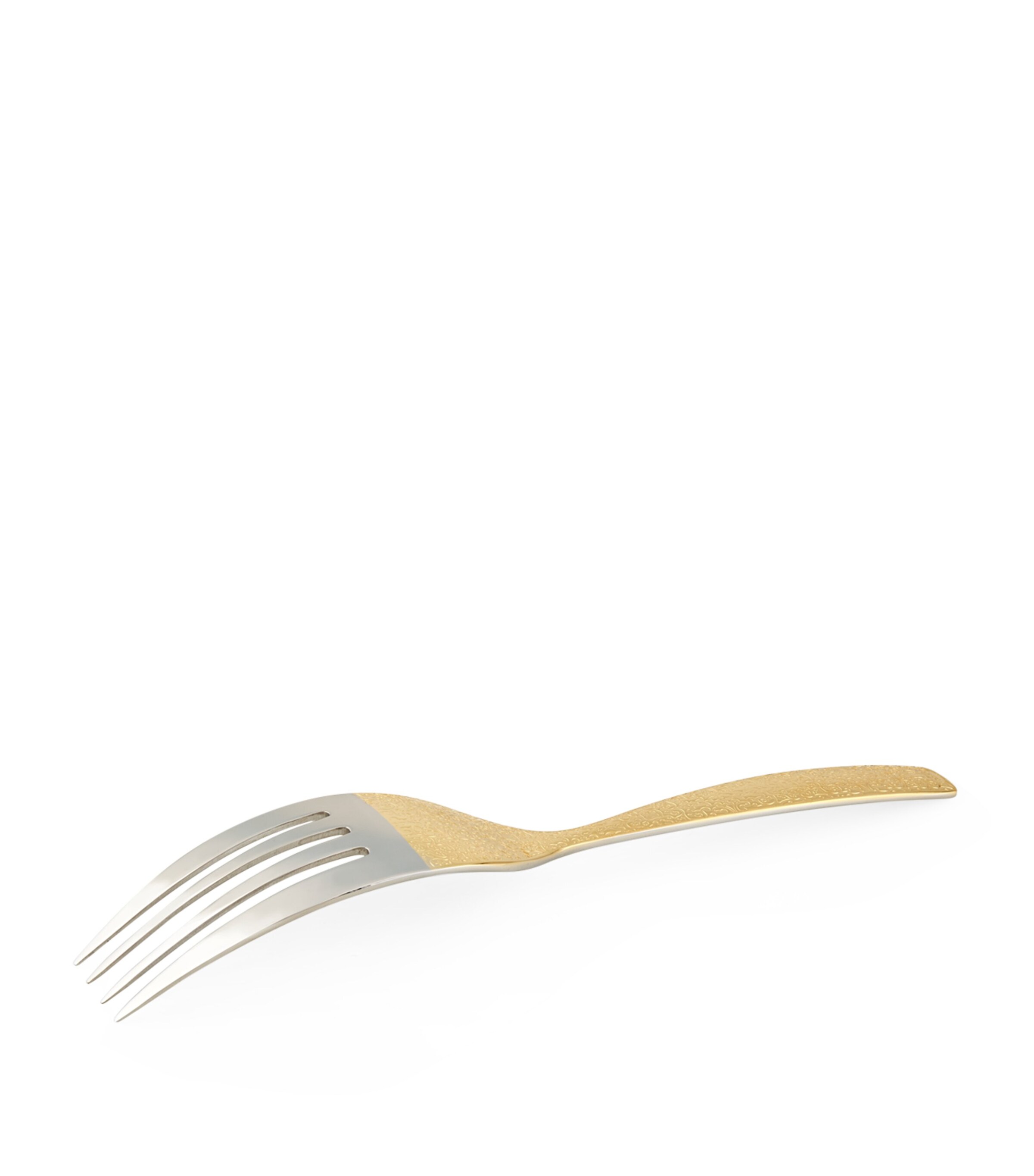 Dressed 24 Karat Gold-Plated Serving Fork MULTI Image 2
