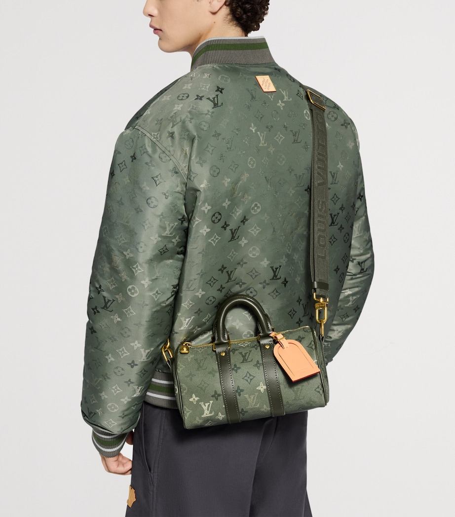 Canvas Keepall Bandoulière 25 Cross-Body Bag KHAKI GREEN Image 6