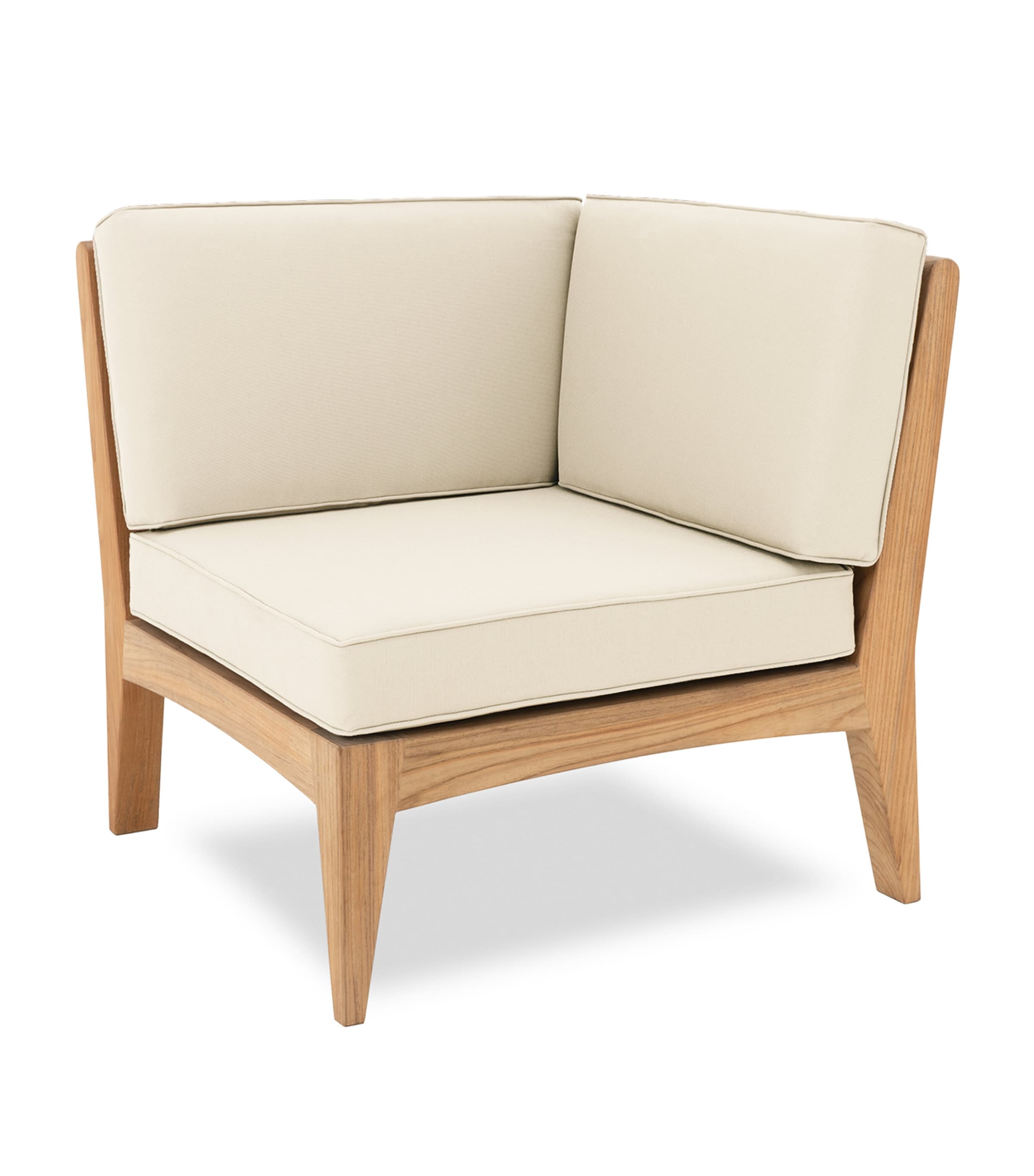 Cove Modular Outdoor Corner Lounge Chair NATURAL Image 1