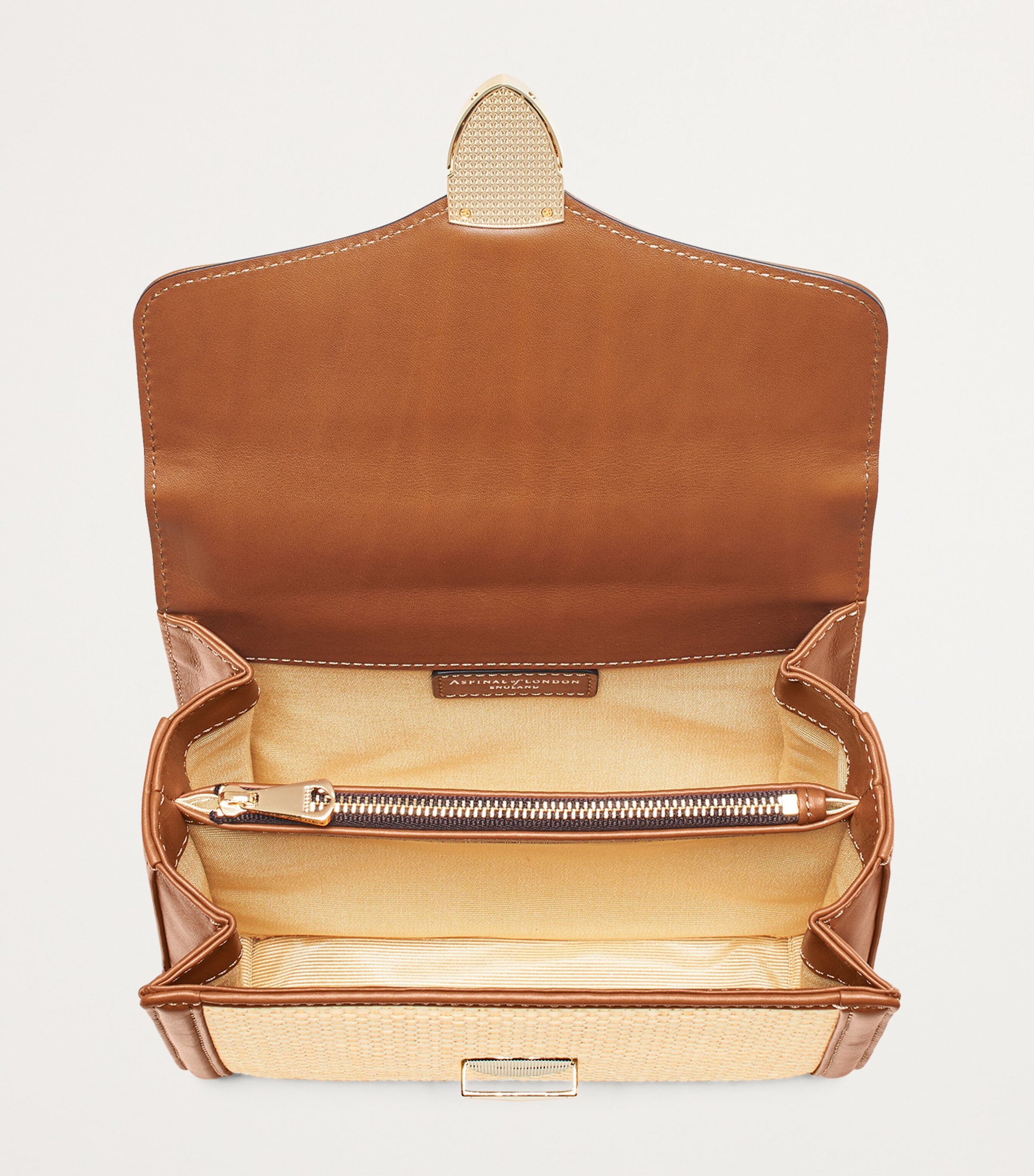 Raffia Mayfair Midi Bag NEUTRAL Image 5