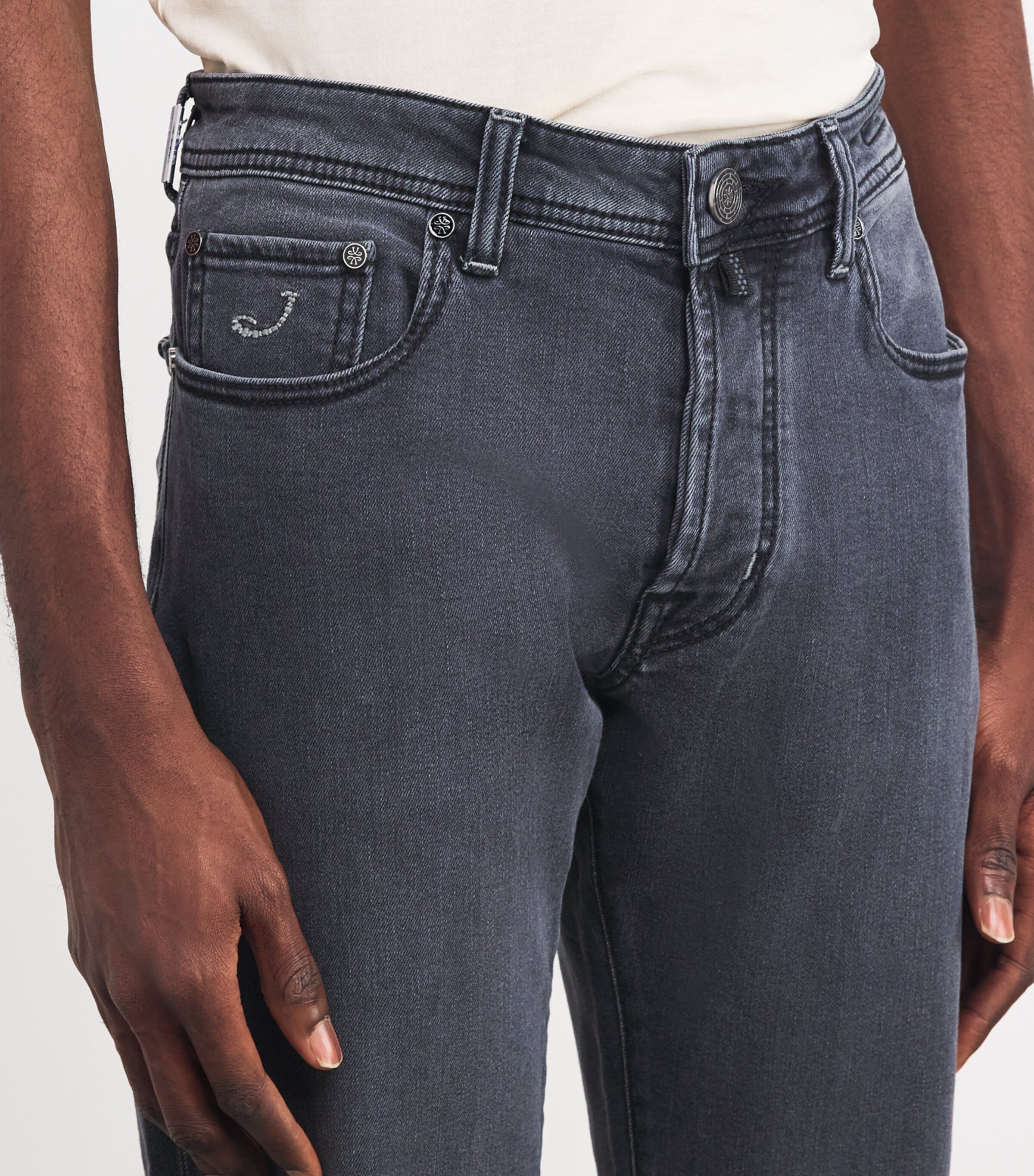 JACOB COHËN Mens Bard Slim Jeans Image 7