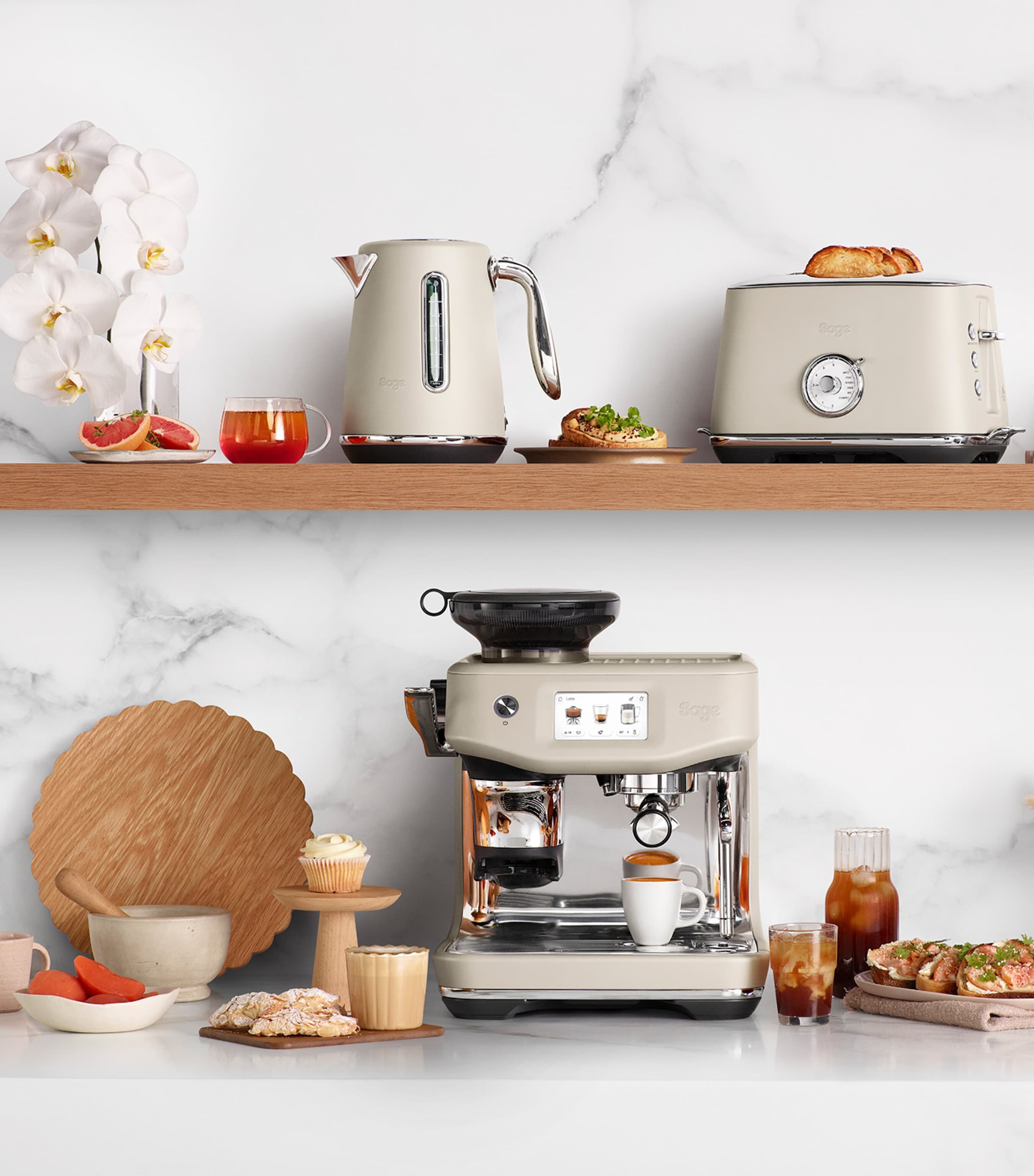 Soft Top Luxe Kettle ALMOND NOUGAT Image 2