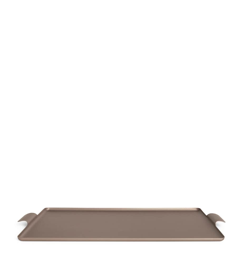 Pressed Serving Tray (32.5cm x 47cm) MOCHA Image 1