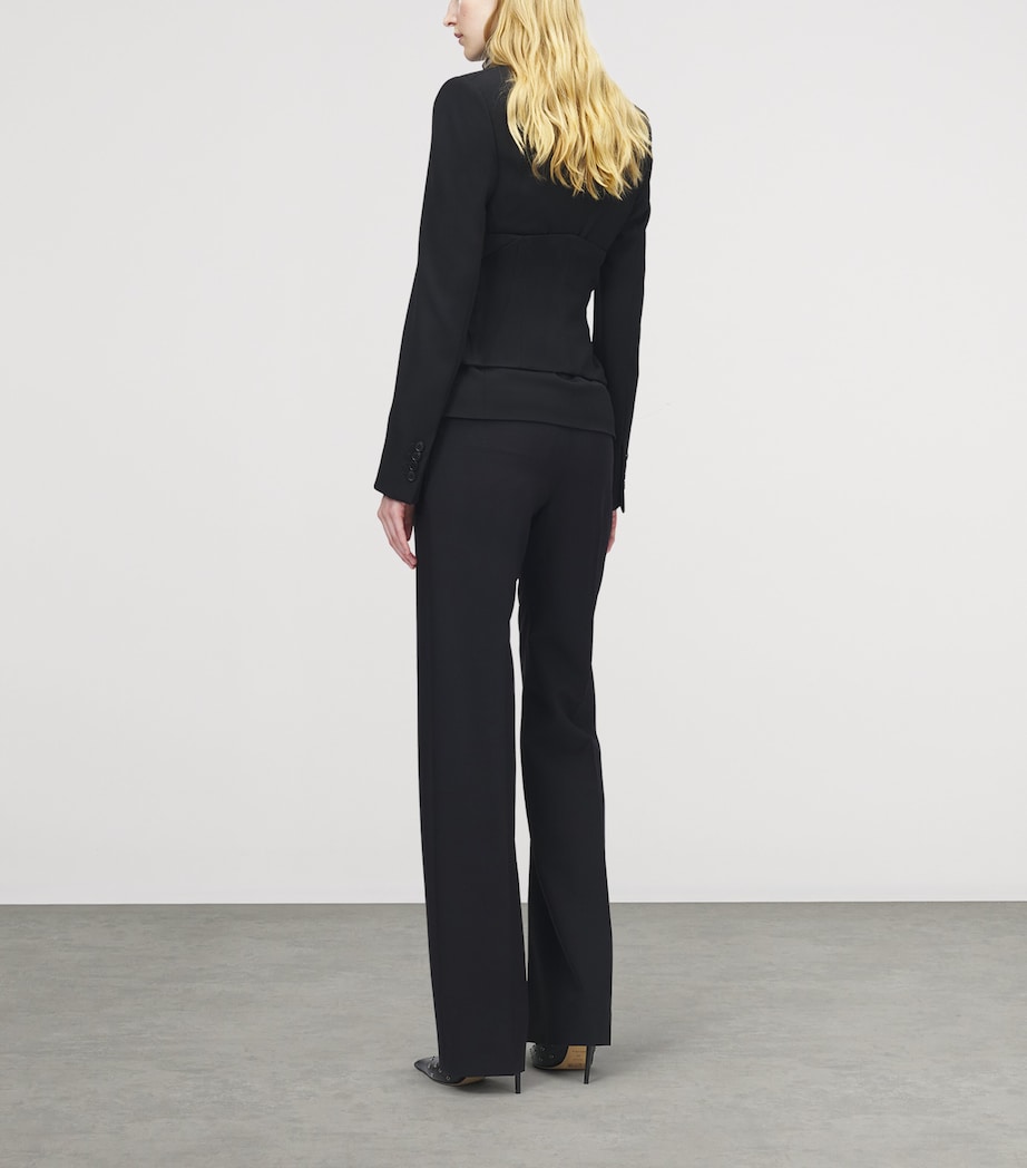 Wool Corset Blazer 1000 Image 4