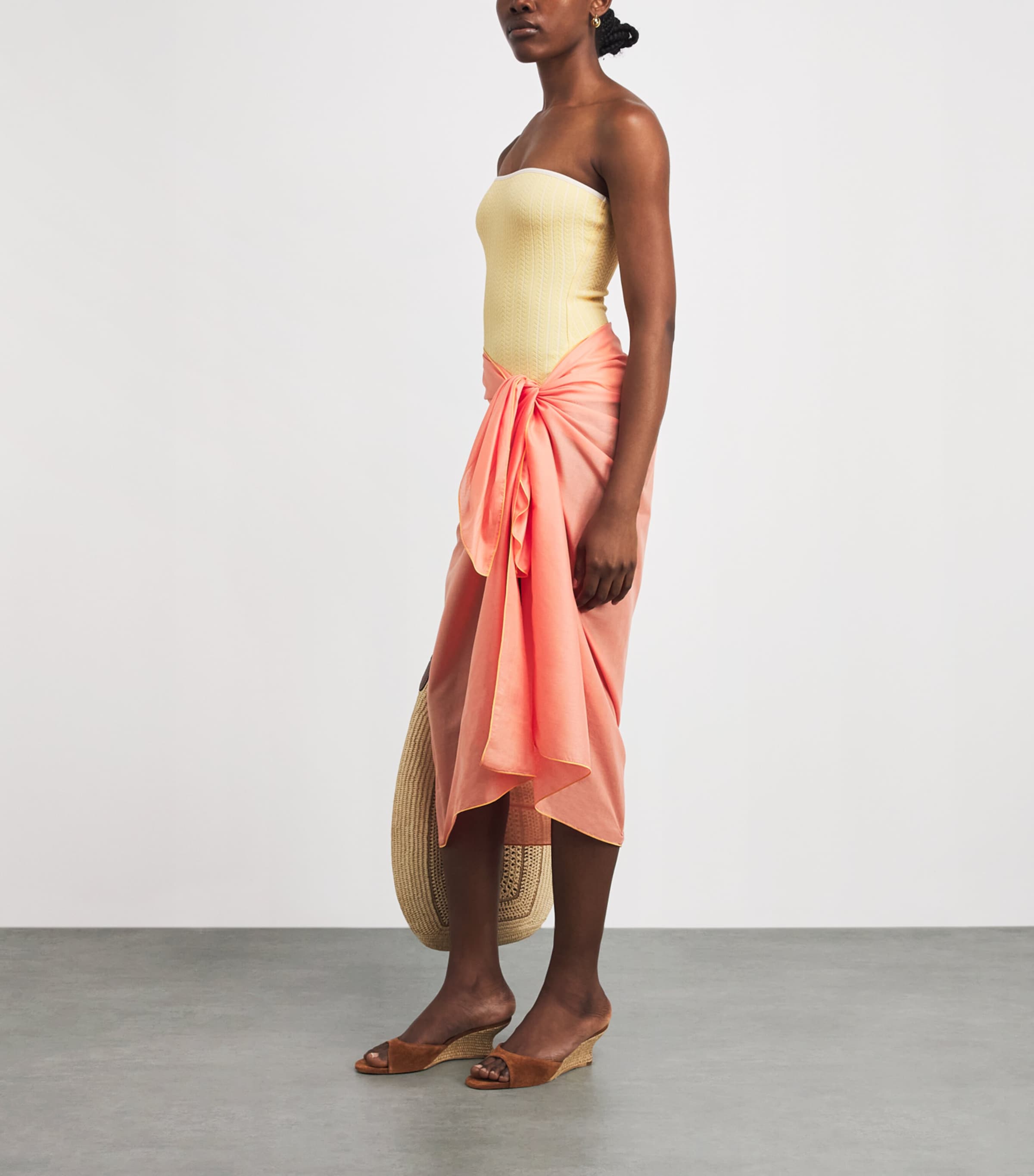 Eres Womens Cotton Voile Cabine Pareo Lassi Image 2