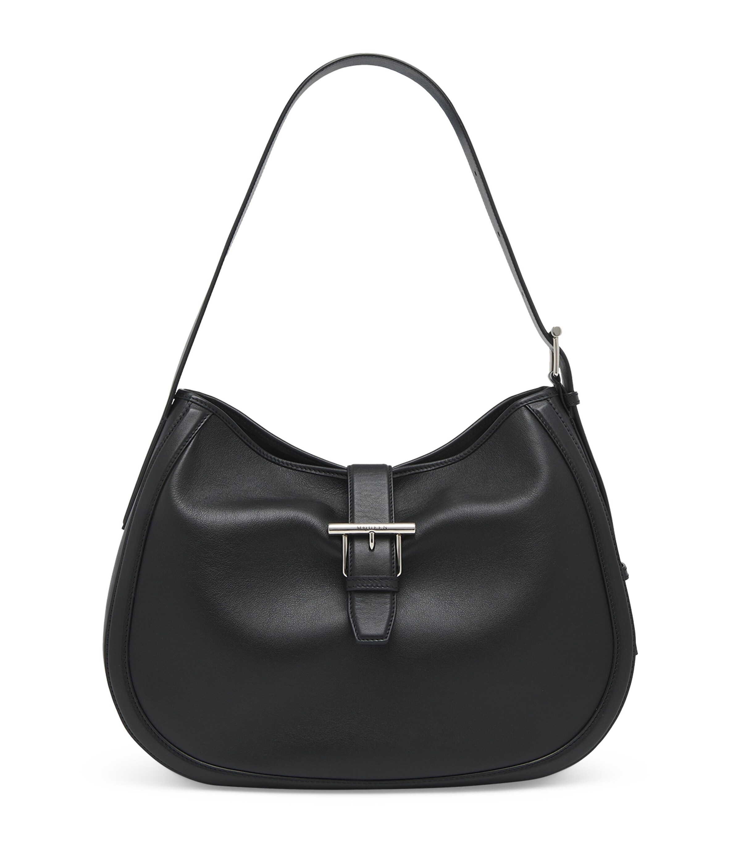 McQueen Leather T-Bar Shoulder Bag | Women Bags | Shoulder Bags | Designers | McQueen