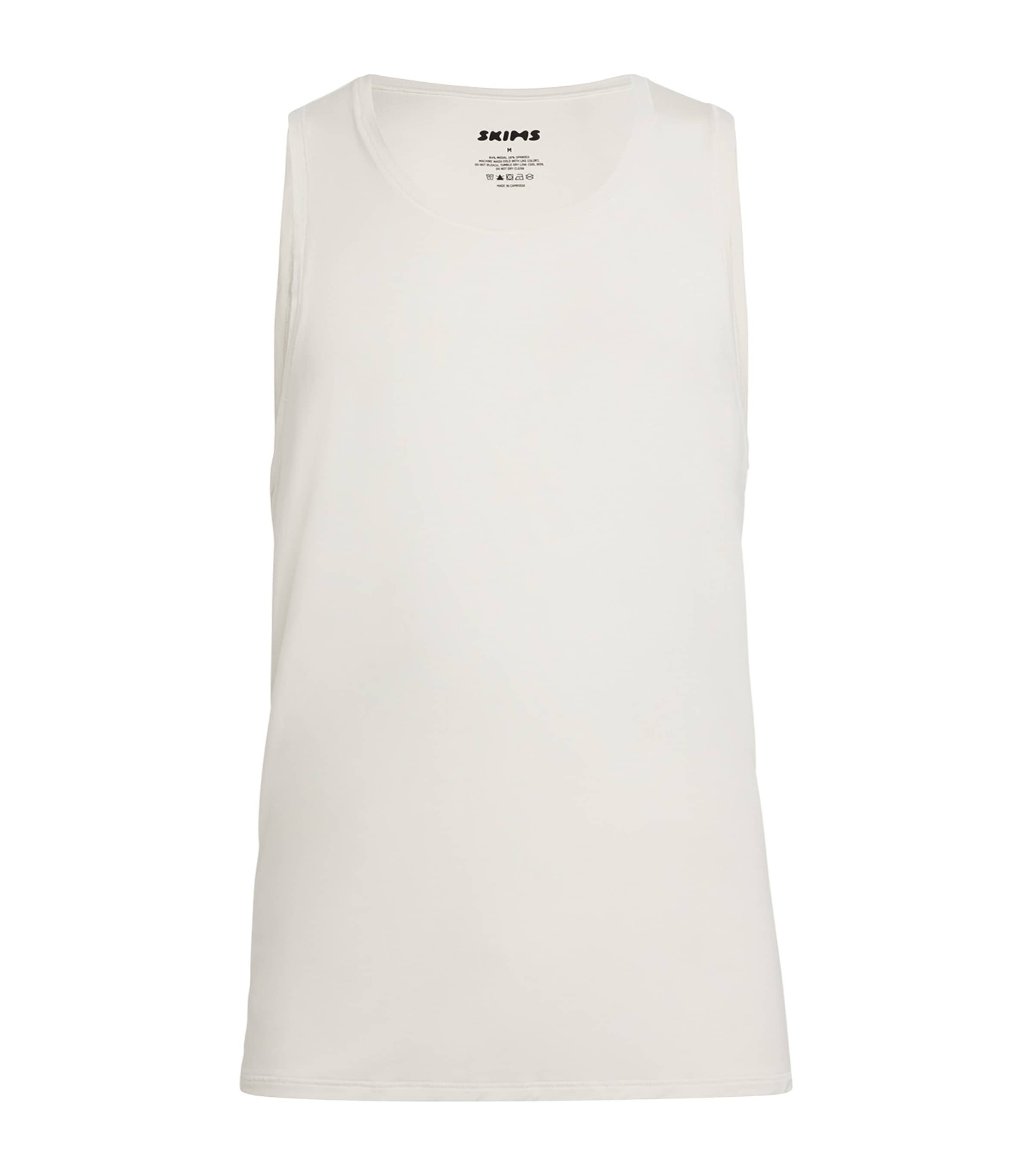 Slim Tank Tops (Pack of 3) CHALK Image 1