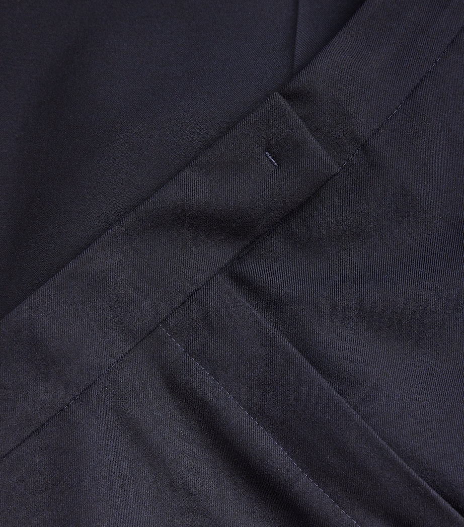 Wide-Leg Trousers NAVY Image 5