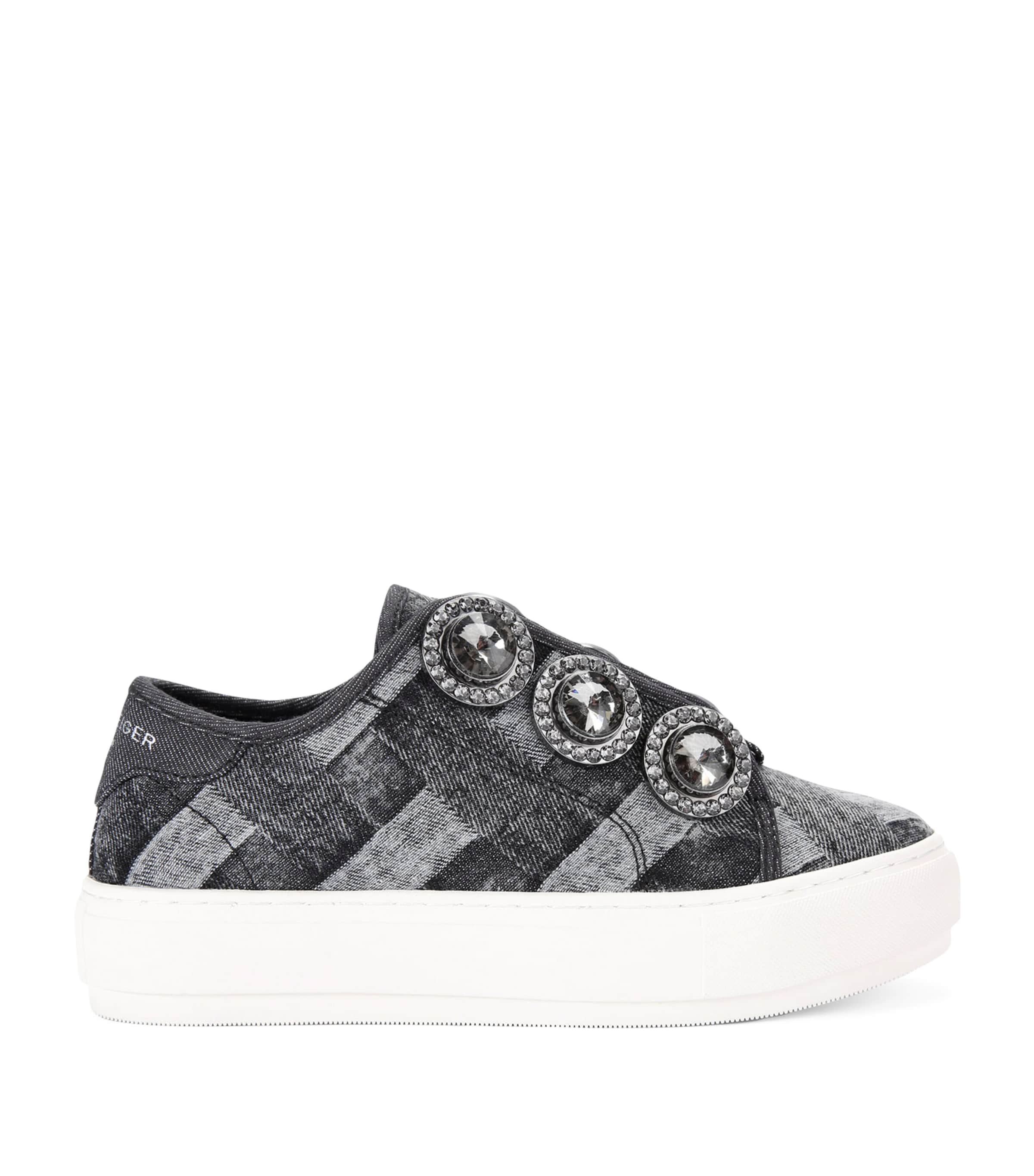 KURT GEIGER DENIM LANEY OCTAVIA trainers