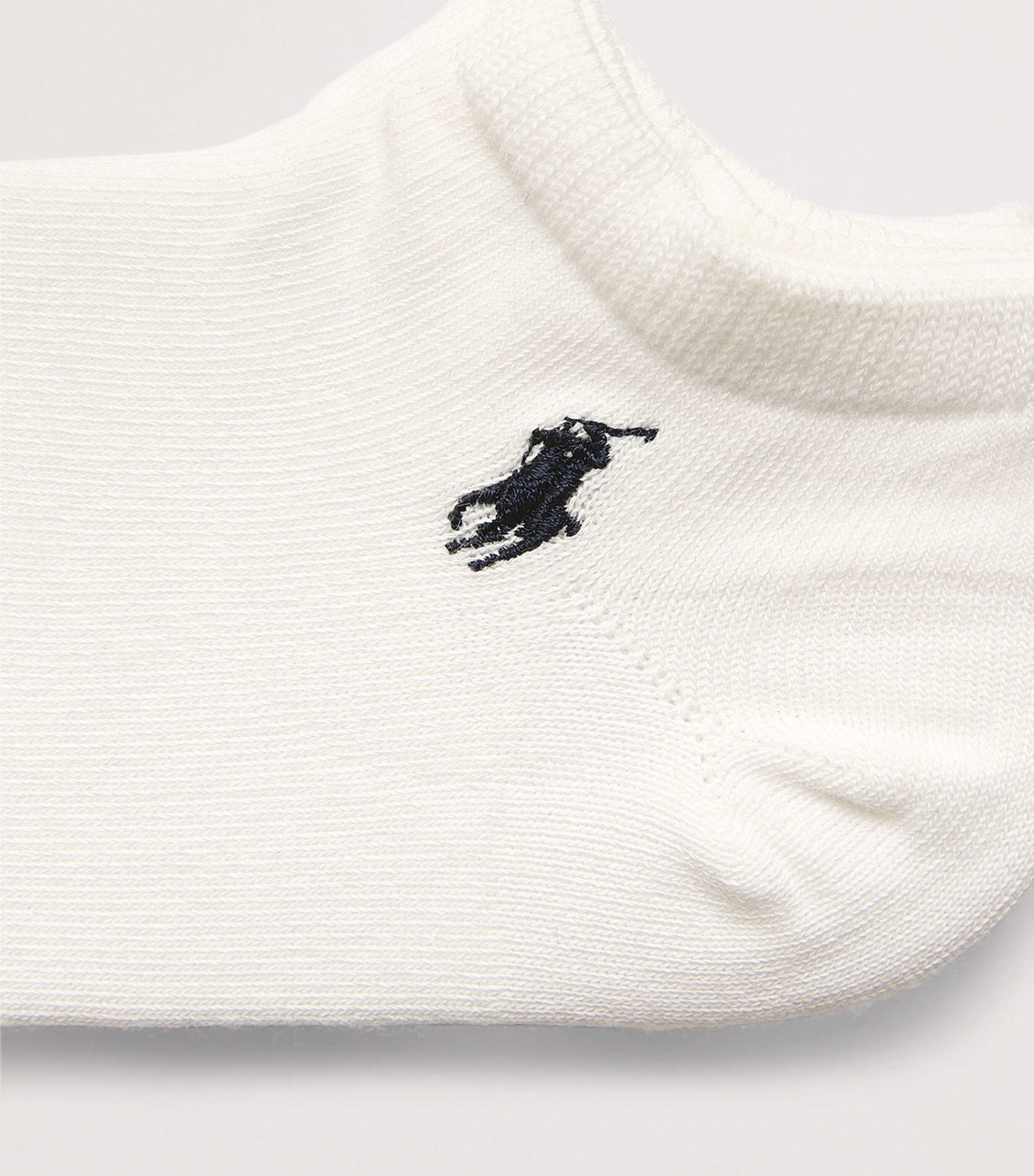 Polo Ralph Lauren Polo Trainer Socks (Pack of 3) White Image 2