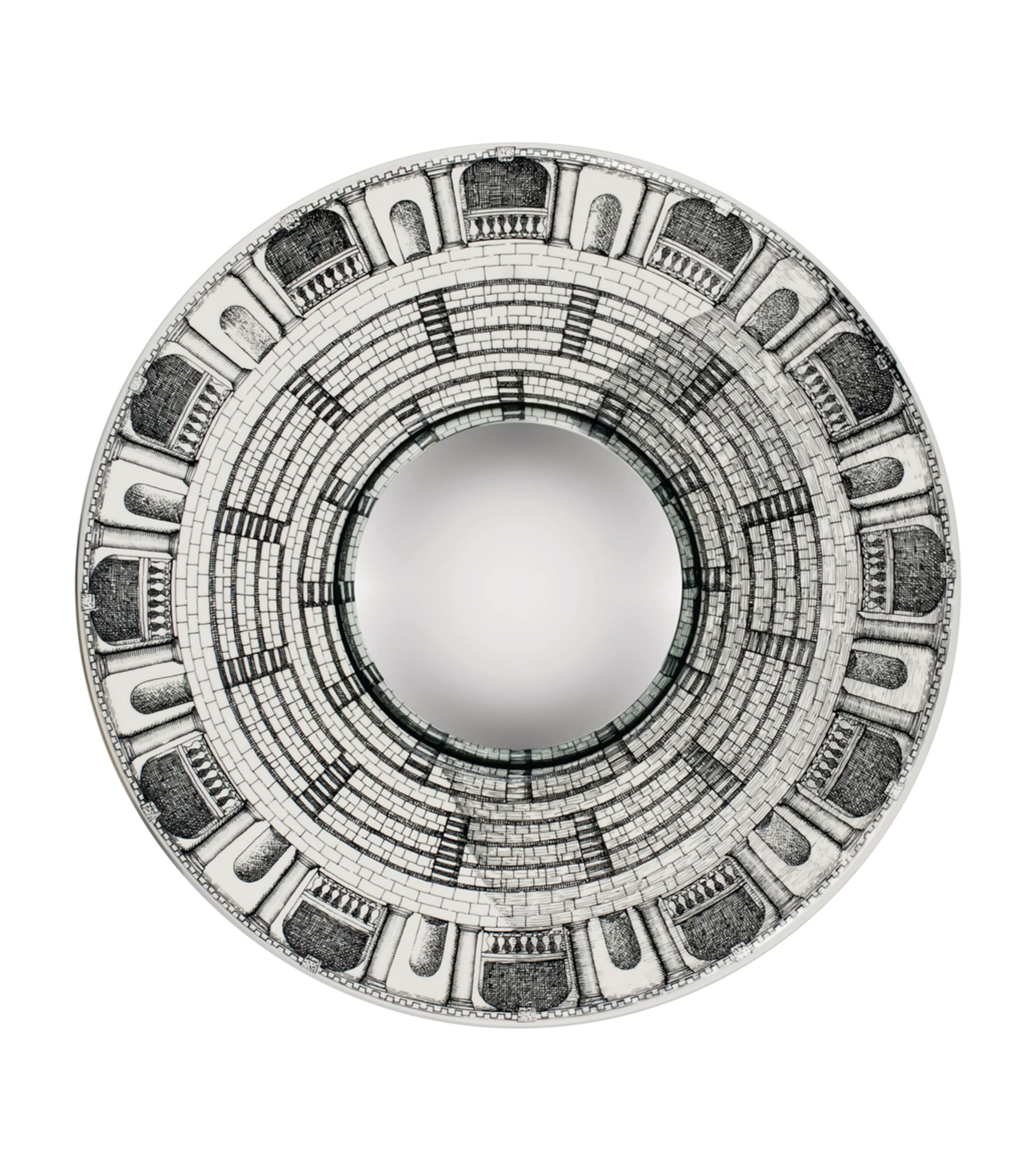 Fornasetti Architettura Convex Mirror | Home Accessories | Mirrors | Designers | Fornasetti