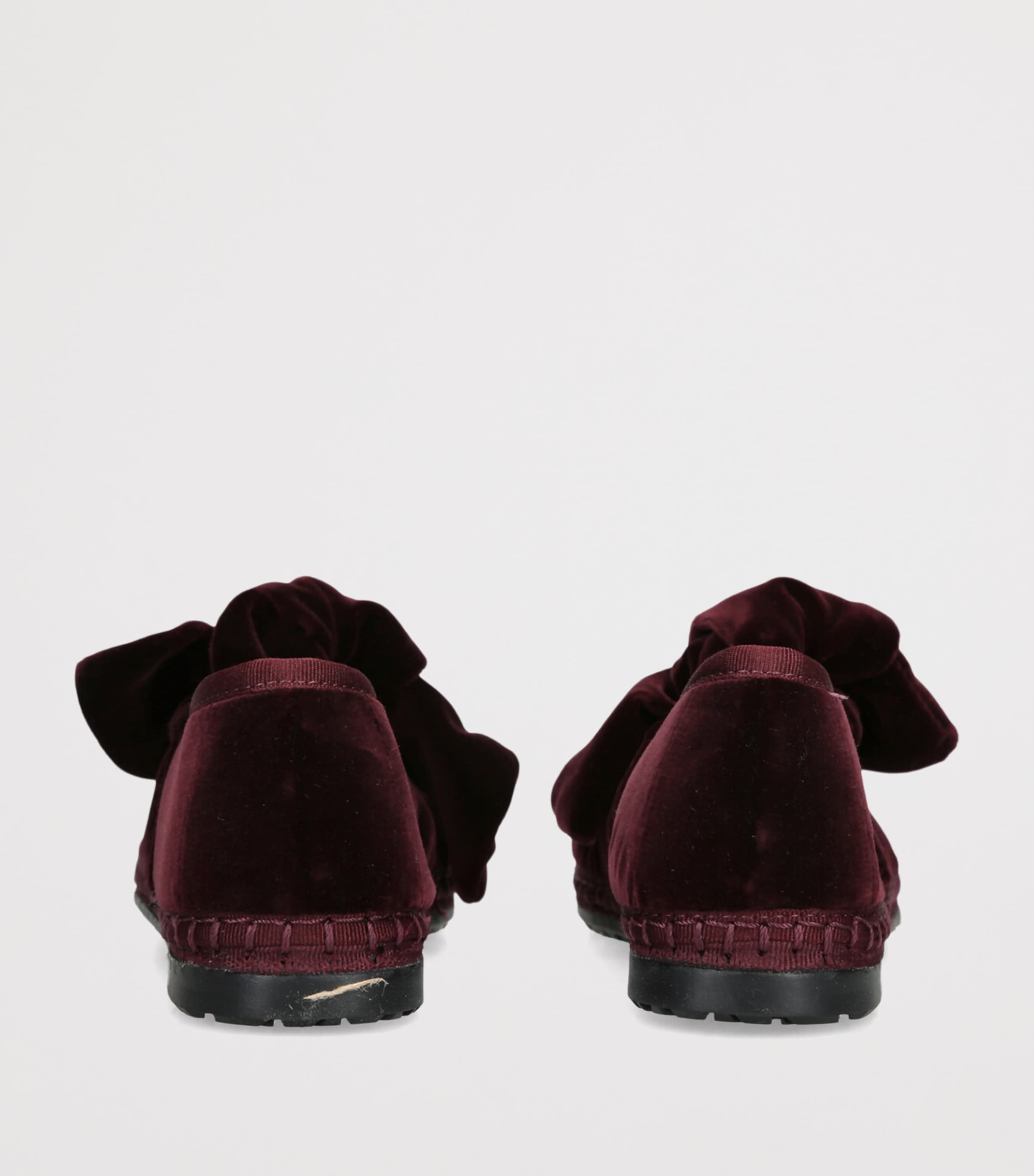 Velvet Lyra Espadrilles WINE Image 2