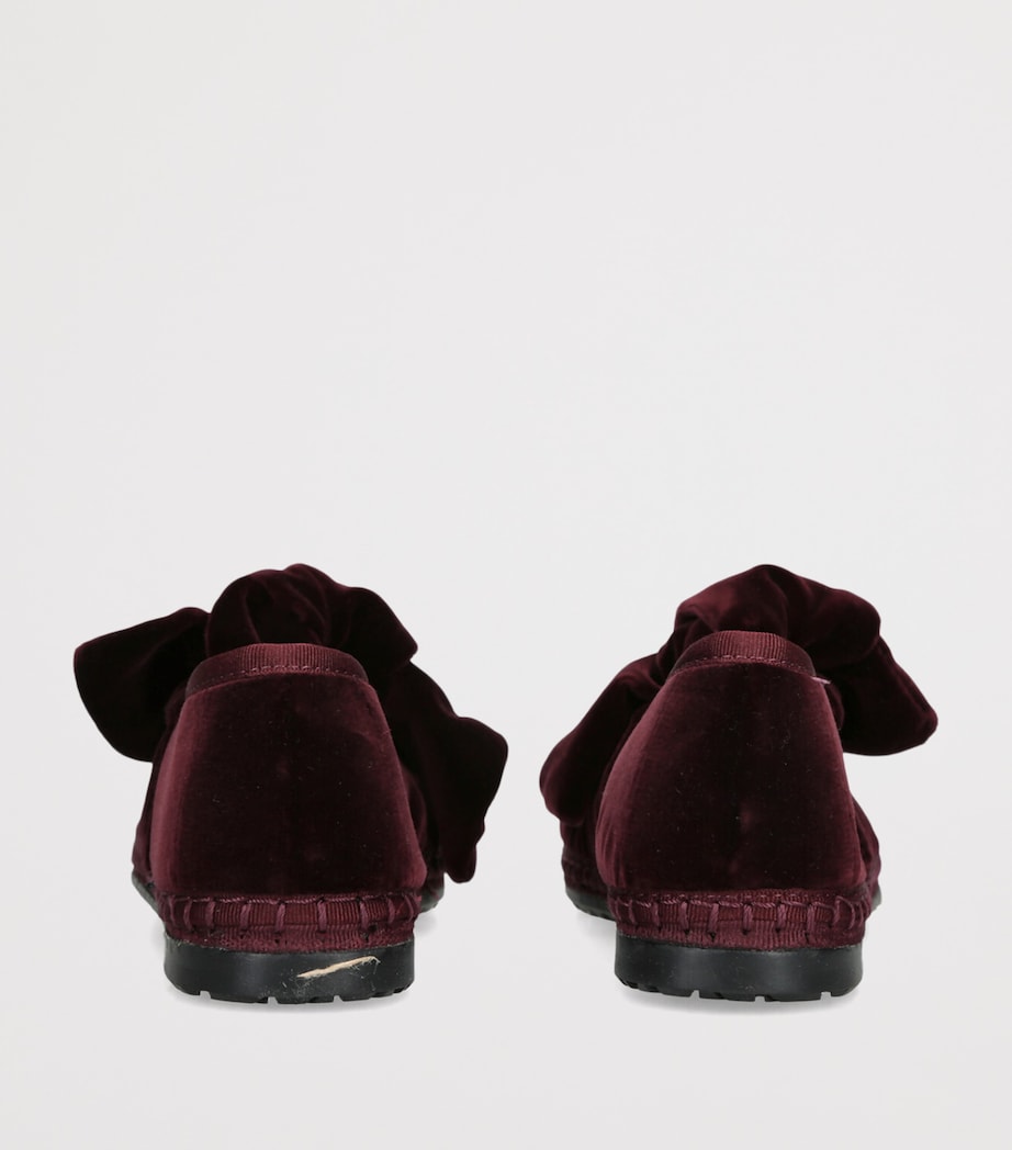 Velvet Lyra Espadrilles WINE Image 2