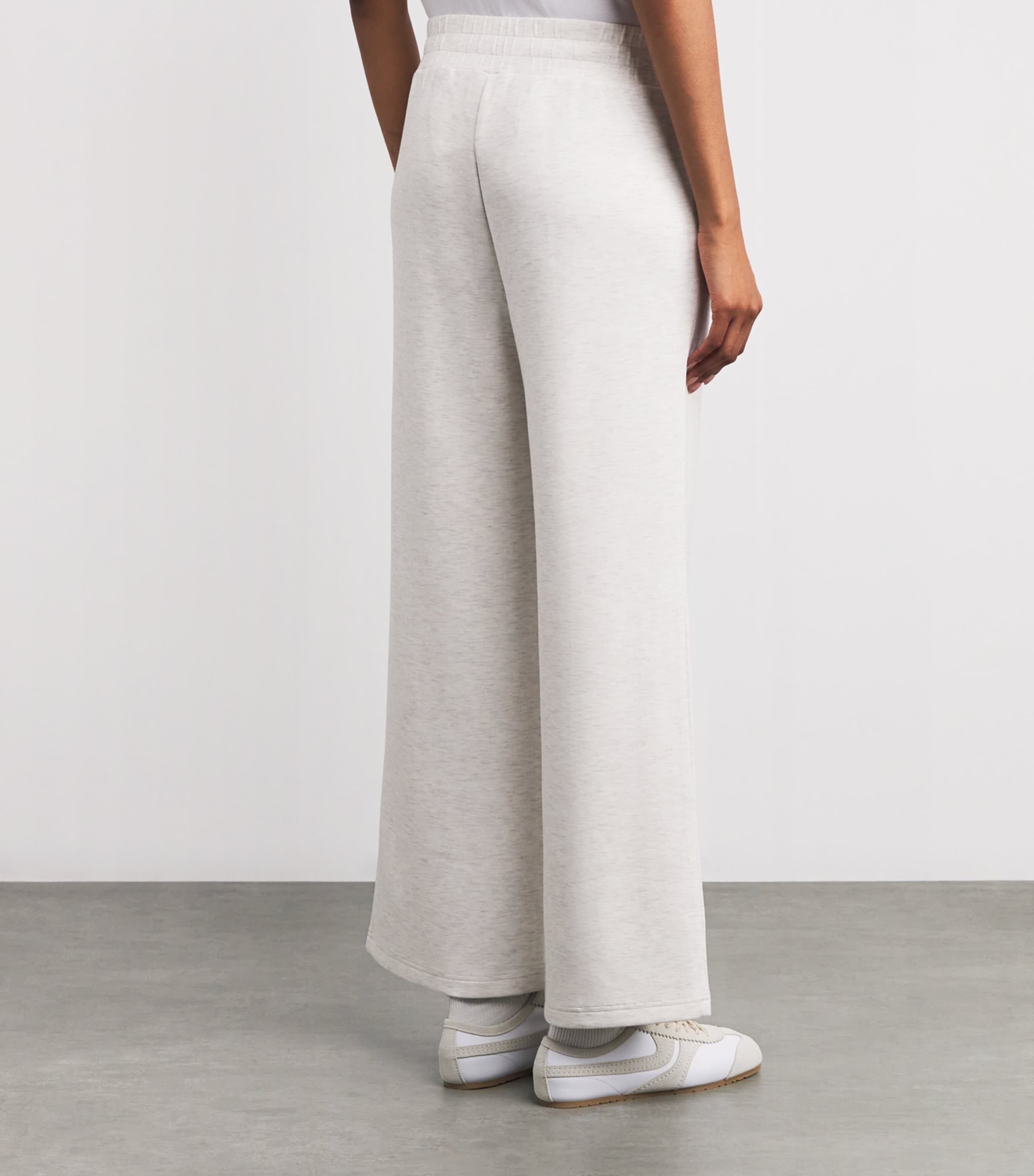 FreeSoft Wide-Leg Sweatpants IVORY Image 4