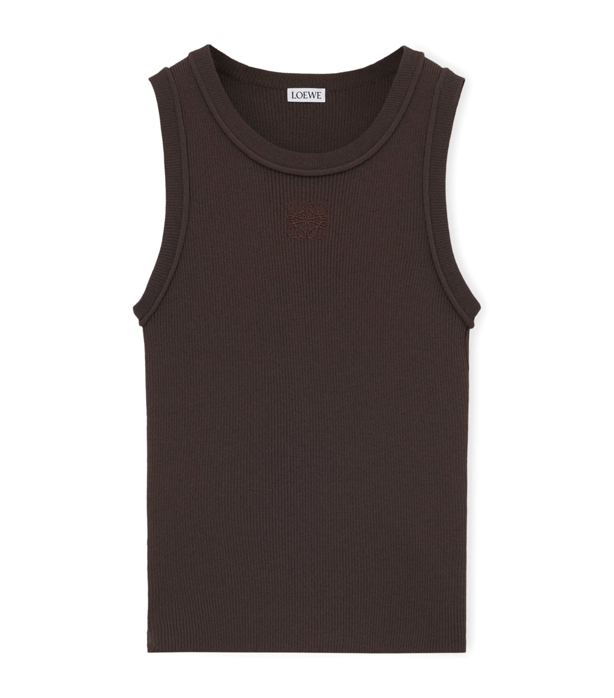 Anagram Tank Top BROWN Image 1