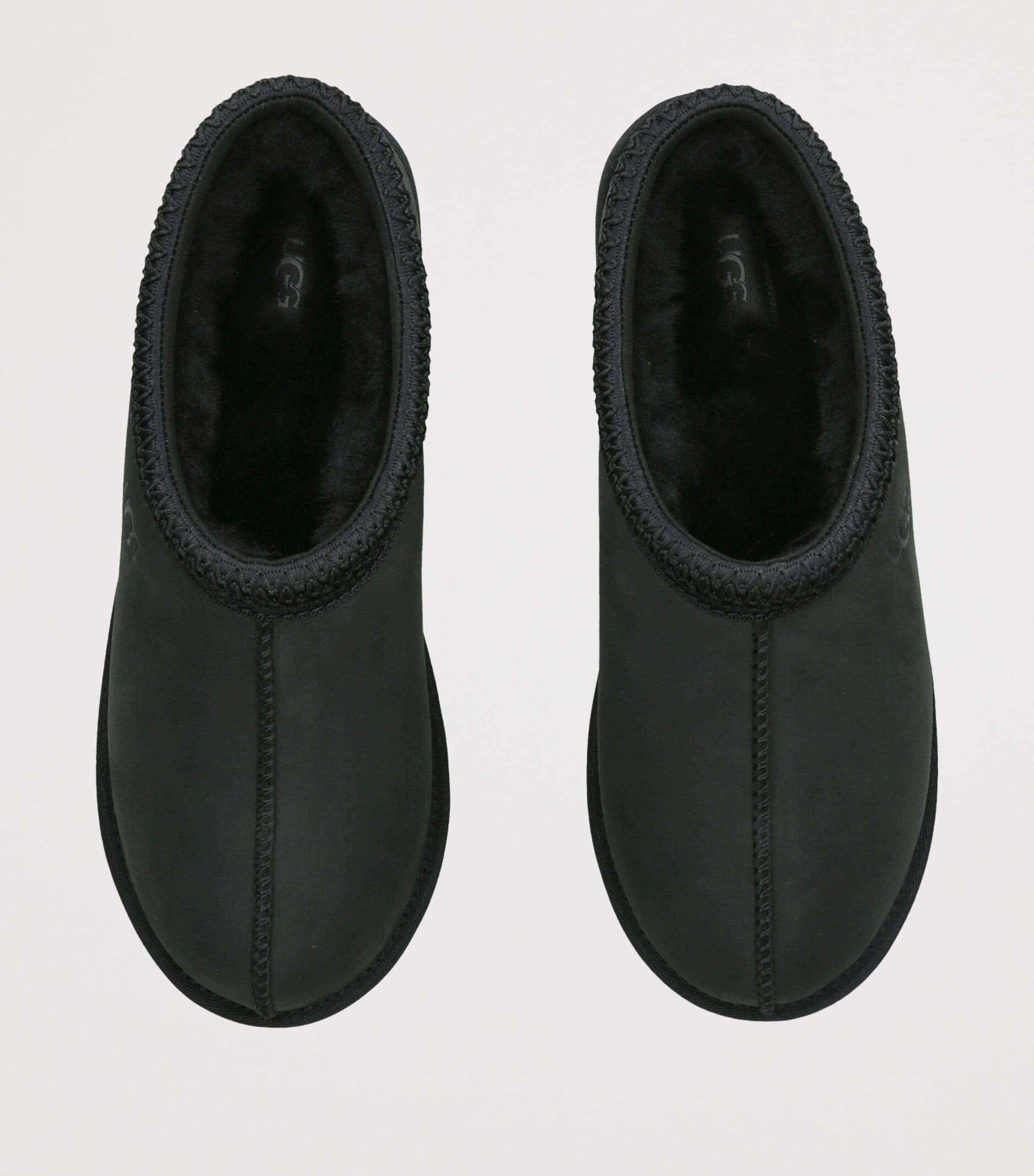UGG Nubuck Tasman II Slippers Black Image 3
