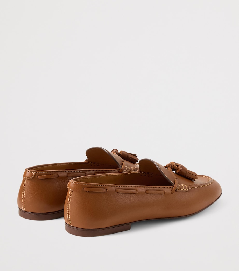Calfskin Tassel Loafers LIGHT/PASTEL Image 4