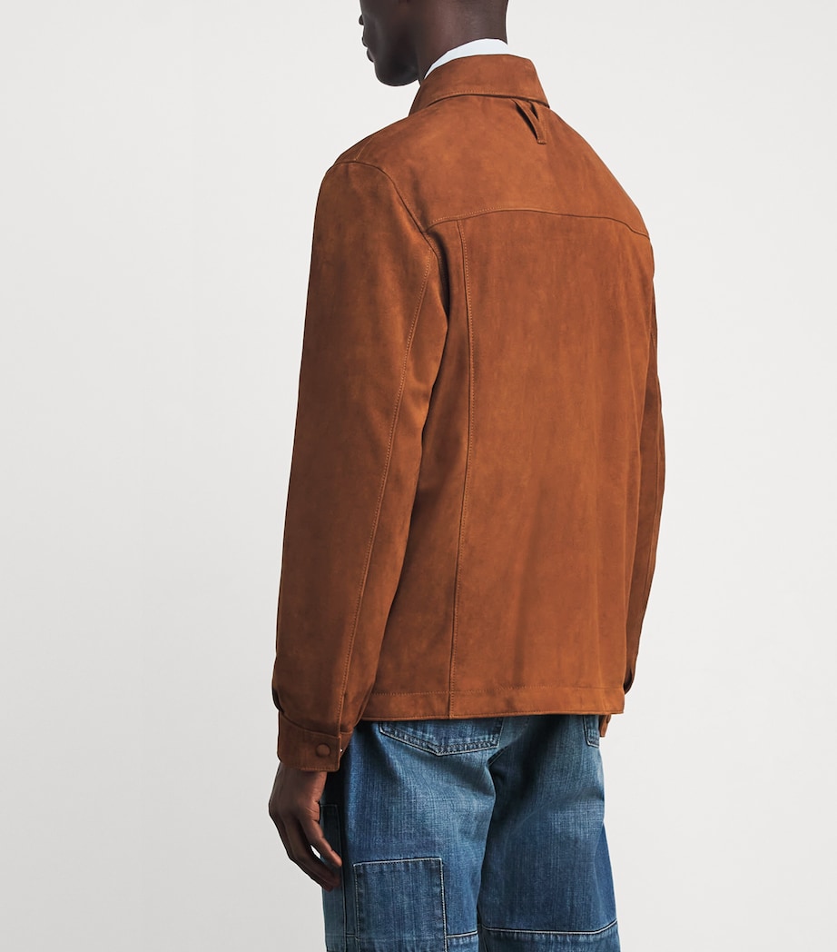 Valstar Mens Suede Blackey Overshirt Image 4