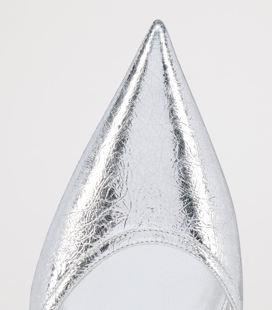 Miss Z Slingina Metallic Leather Pumps 25 S211 Image 4