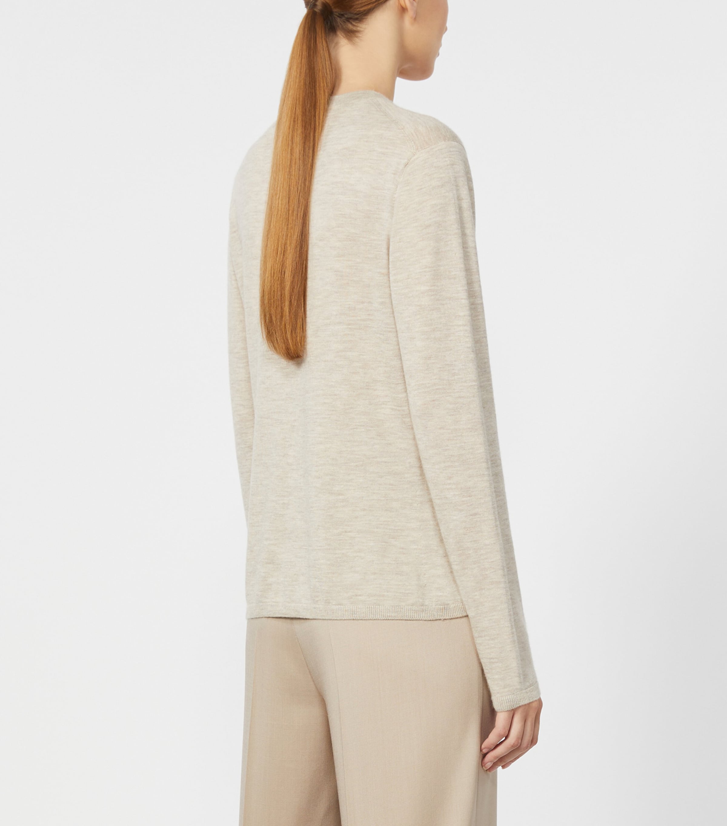Cashmere Sweater BEIGE Image 4