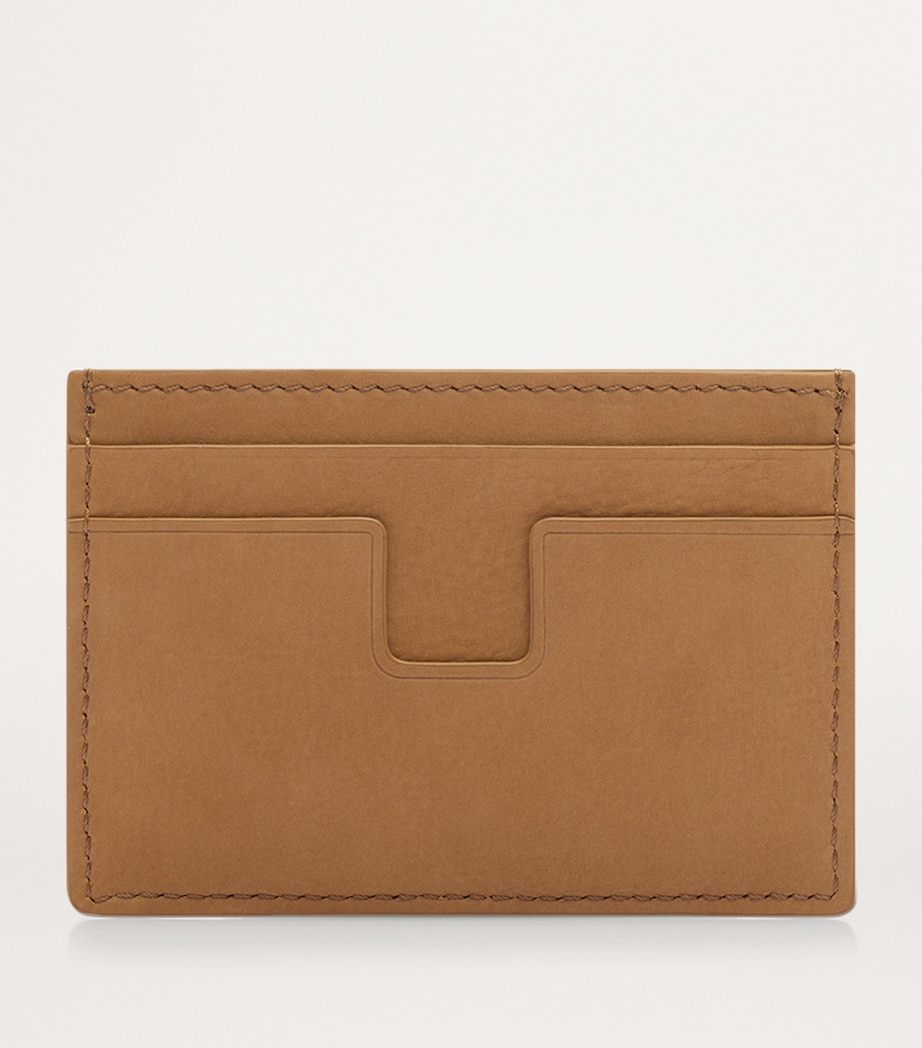 Leather T-Line Card Holder 1B018 Image 2