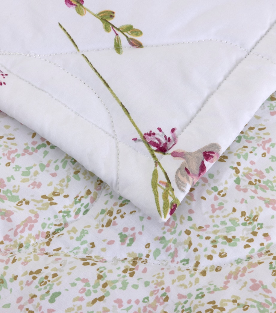 Floral Gaura Super King Bedcover (285cm x 250cm) MULTICOLOURED Image 3