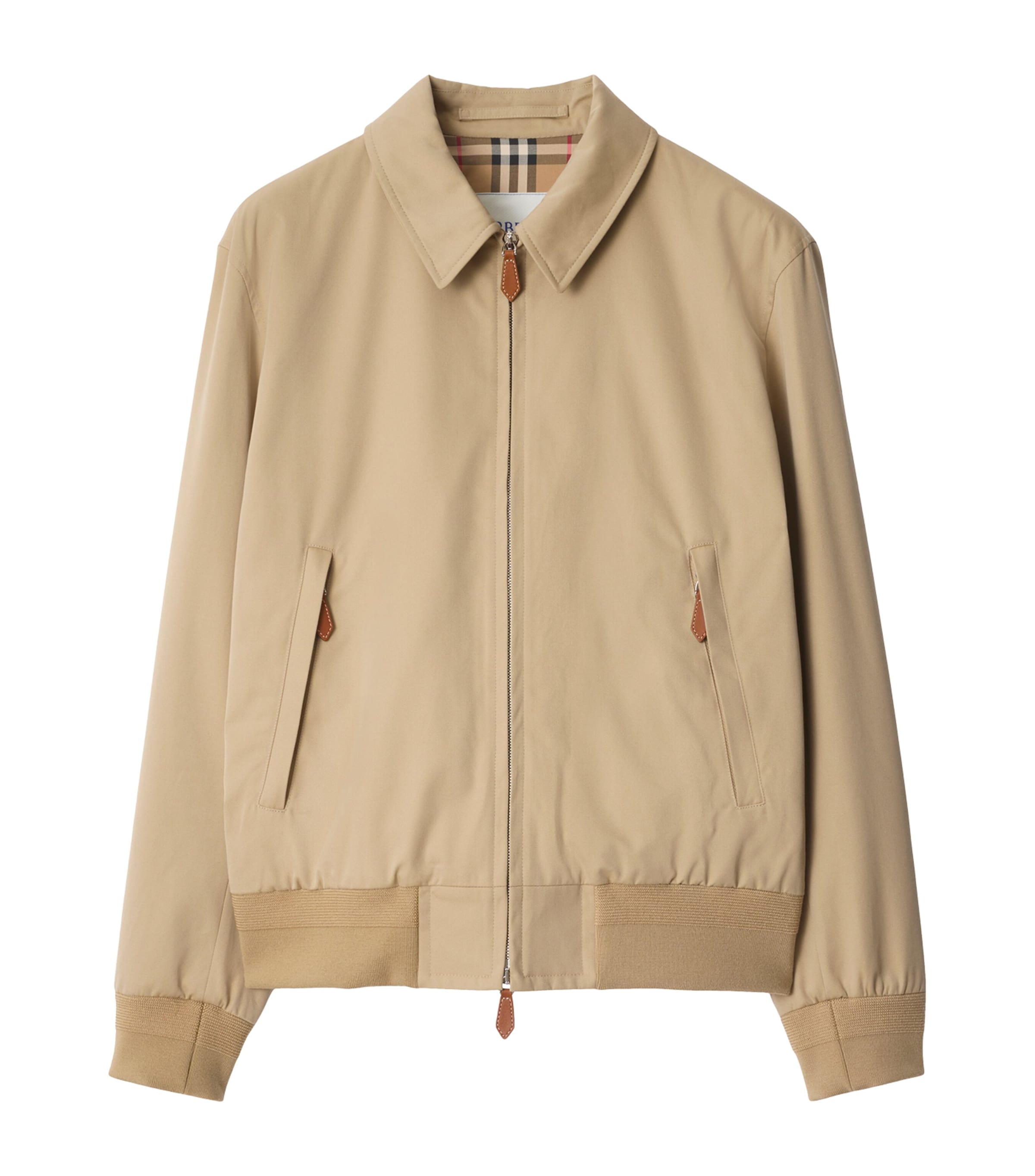 Gabardine Harrington Jacket HONEY Image 1