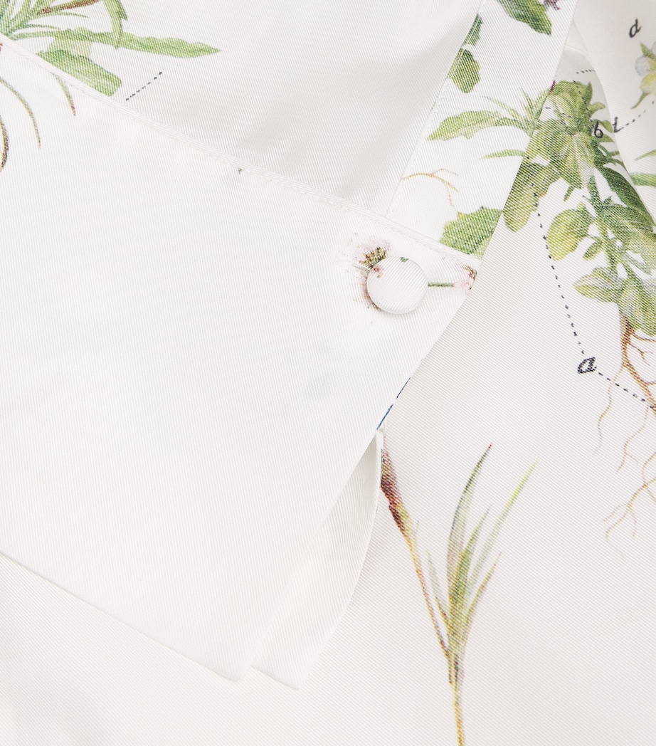 Silk Floral Shirt BOTANICAL GRDN WHITE Image 5