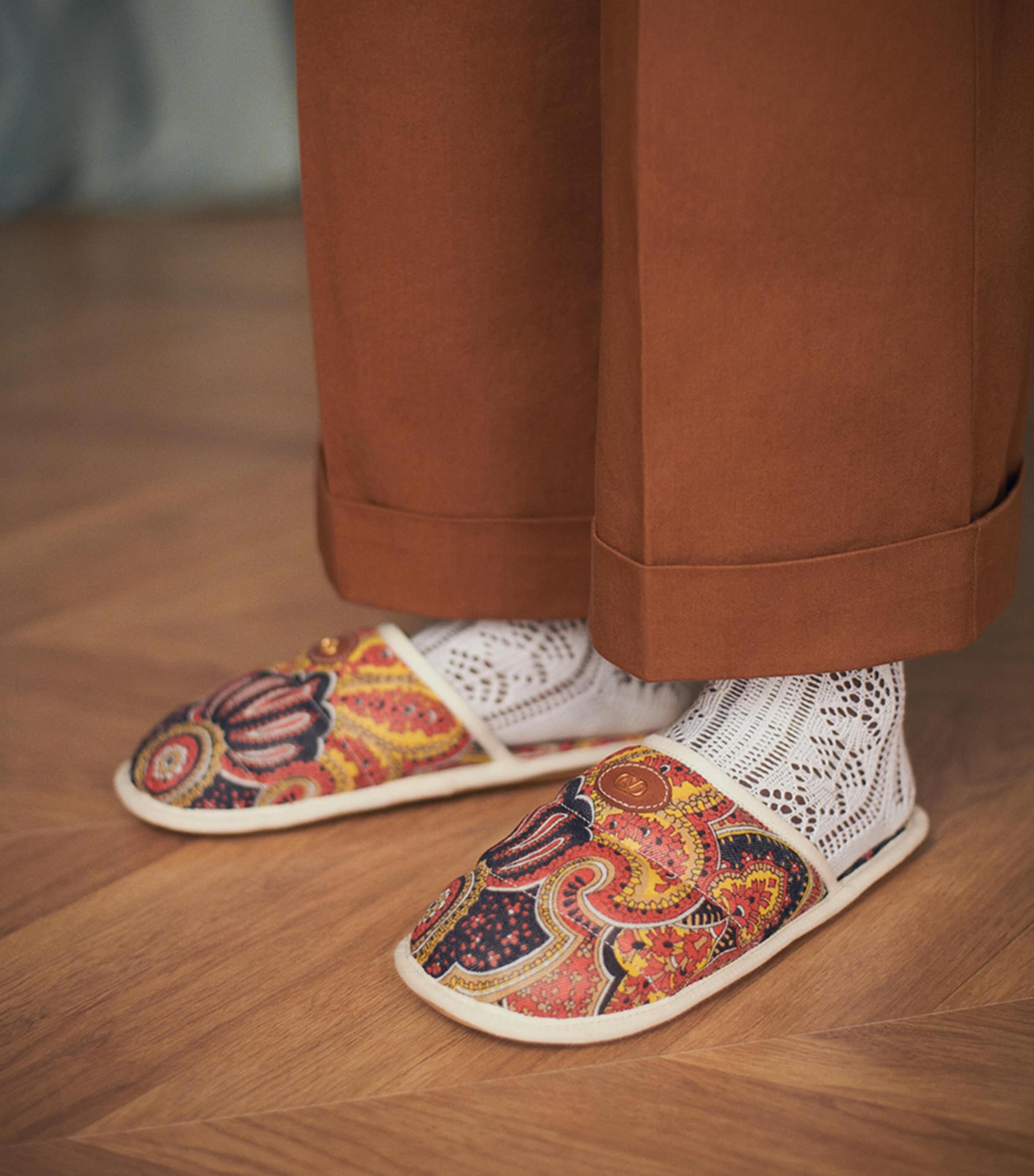 Valentino Garavani Ta Chambre Slippers | Harrods CA