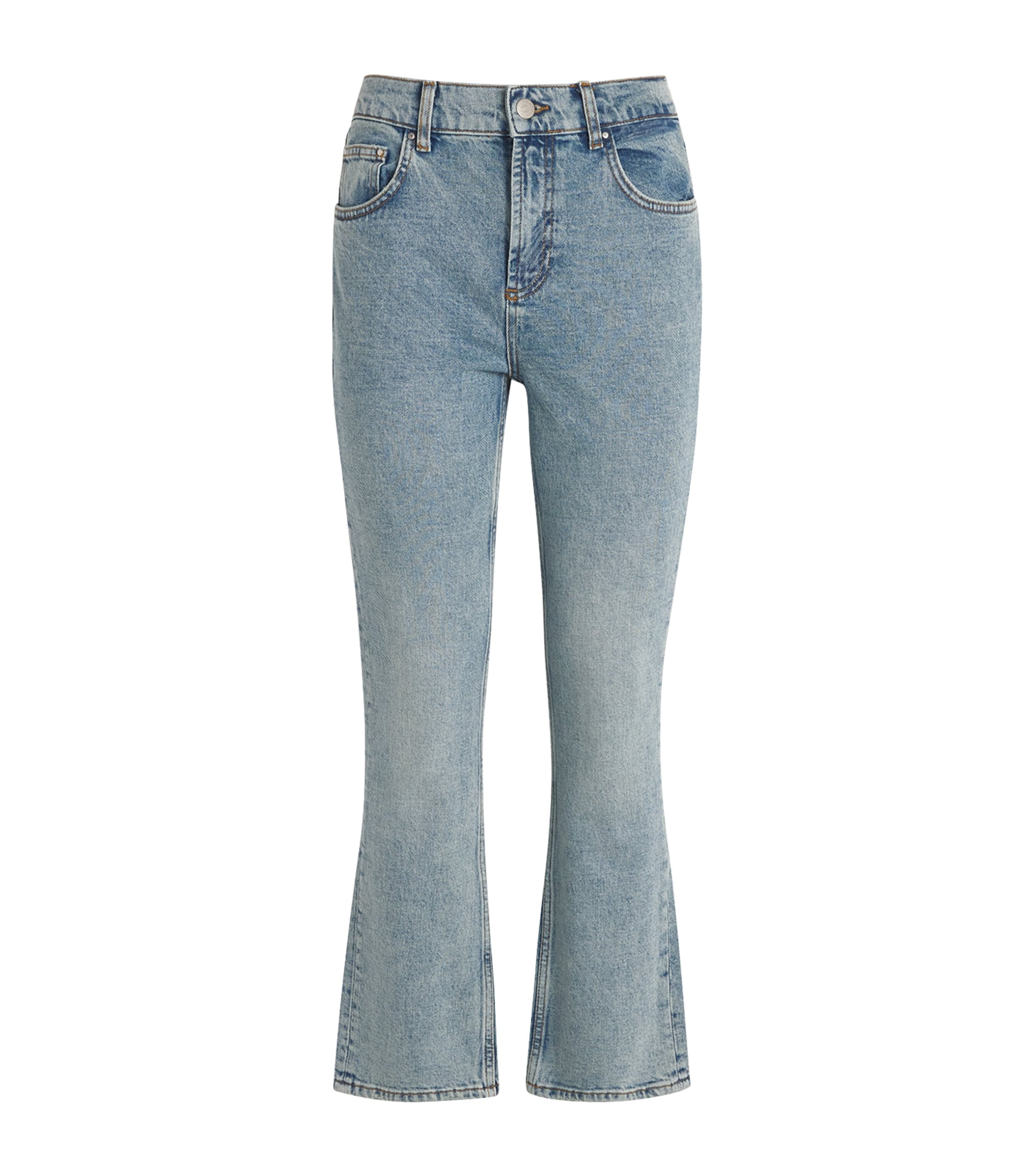 Claudie Pierlot Jean Louis Flared Jeans In Blue