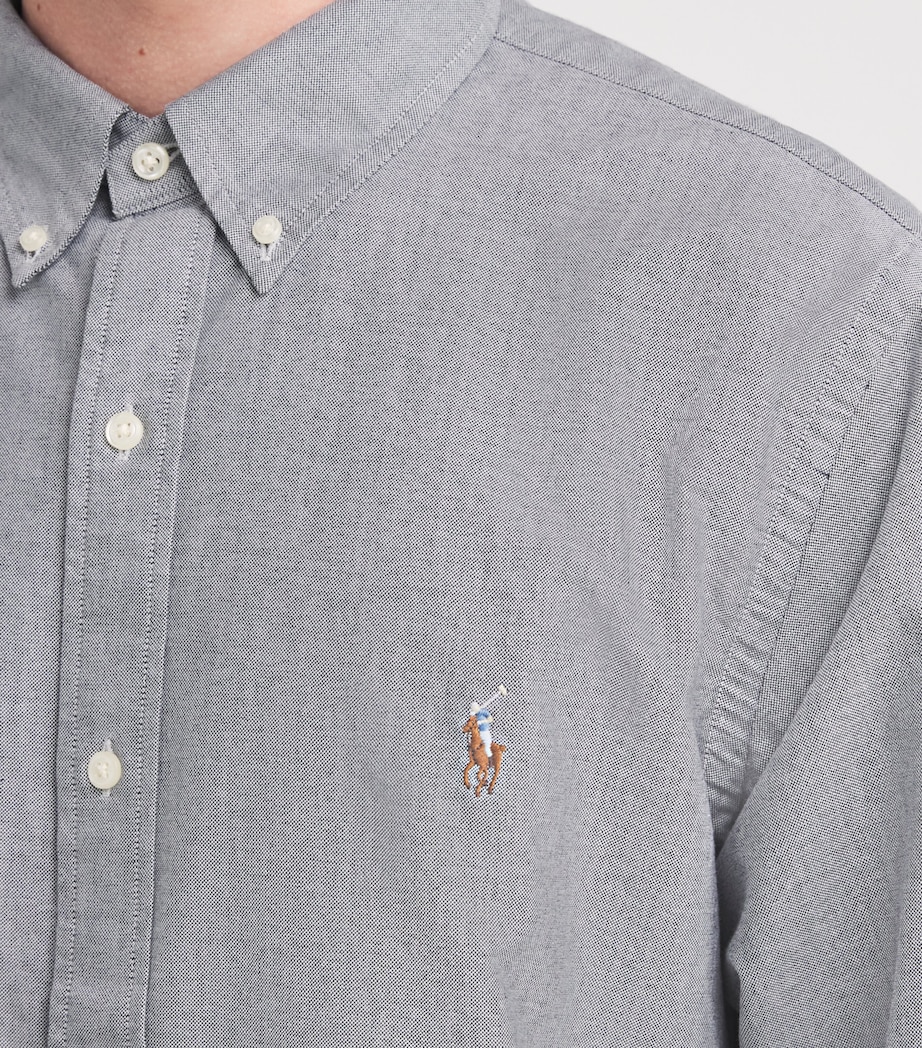 Custom-Fit Oxford Shirt GREY Image 6