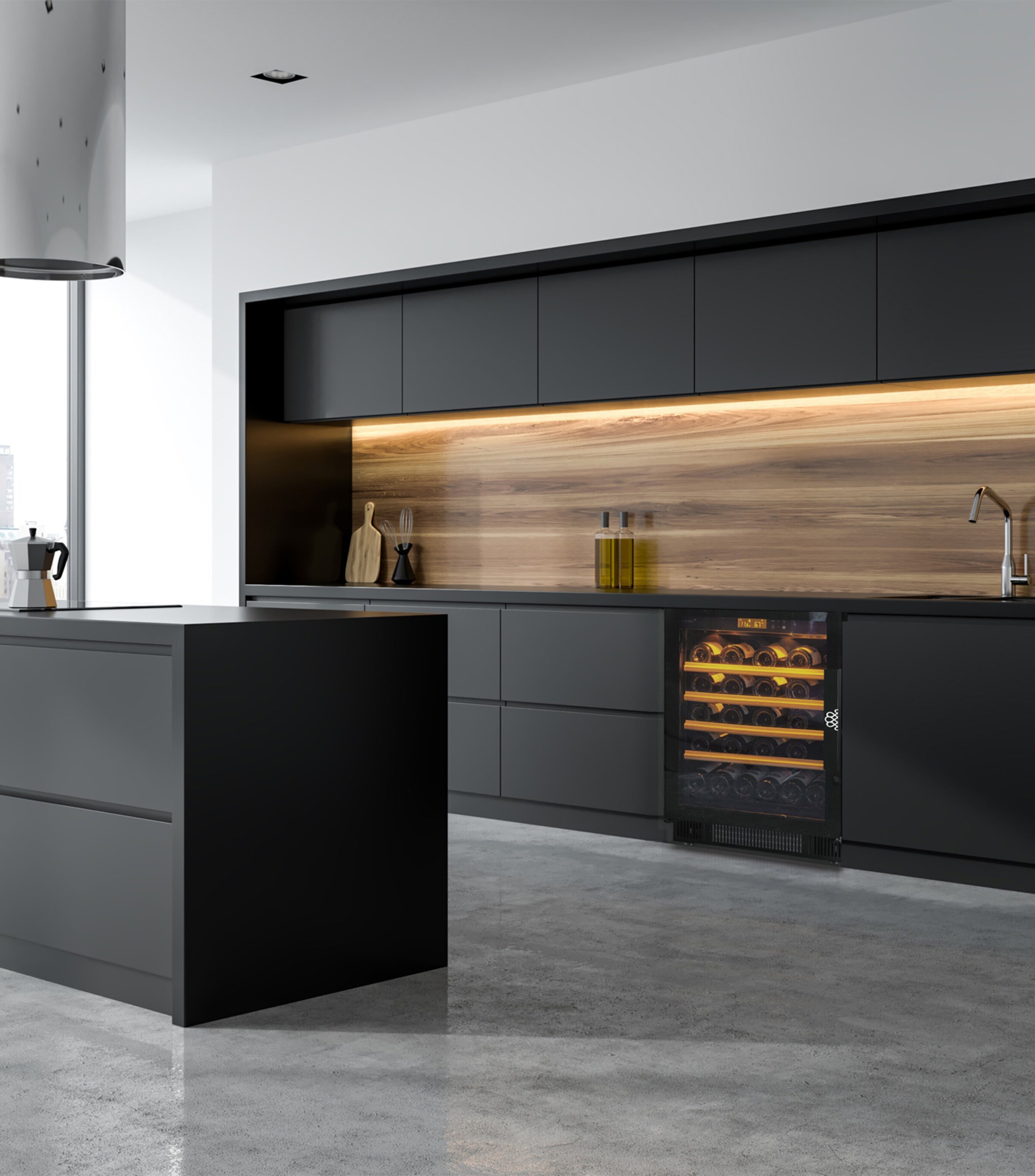 Eurocave Small Multi-Temperature Compact Wine Cabinet | Dining | Barware | Bottle Racks | Wine Accessories | Designers | EuroCave Eurocave Small Multi-Temperature Compact Wine Cabinet | Dining | Barware | Bottle Racks | Wine Accessories | Designers | EuroCave