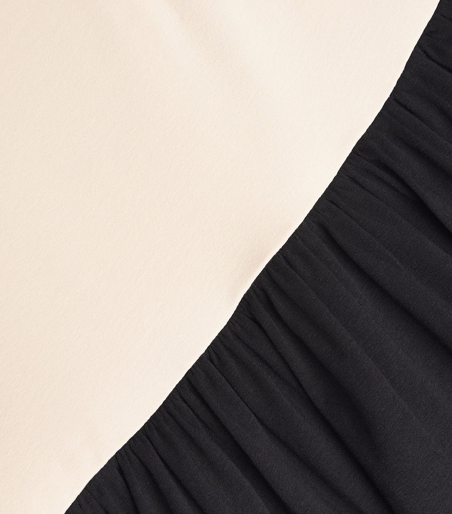 Strapless Marciella Maxi Dress TC1 BLCK/OYSTER GRAY Image 5