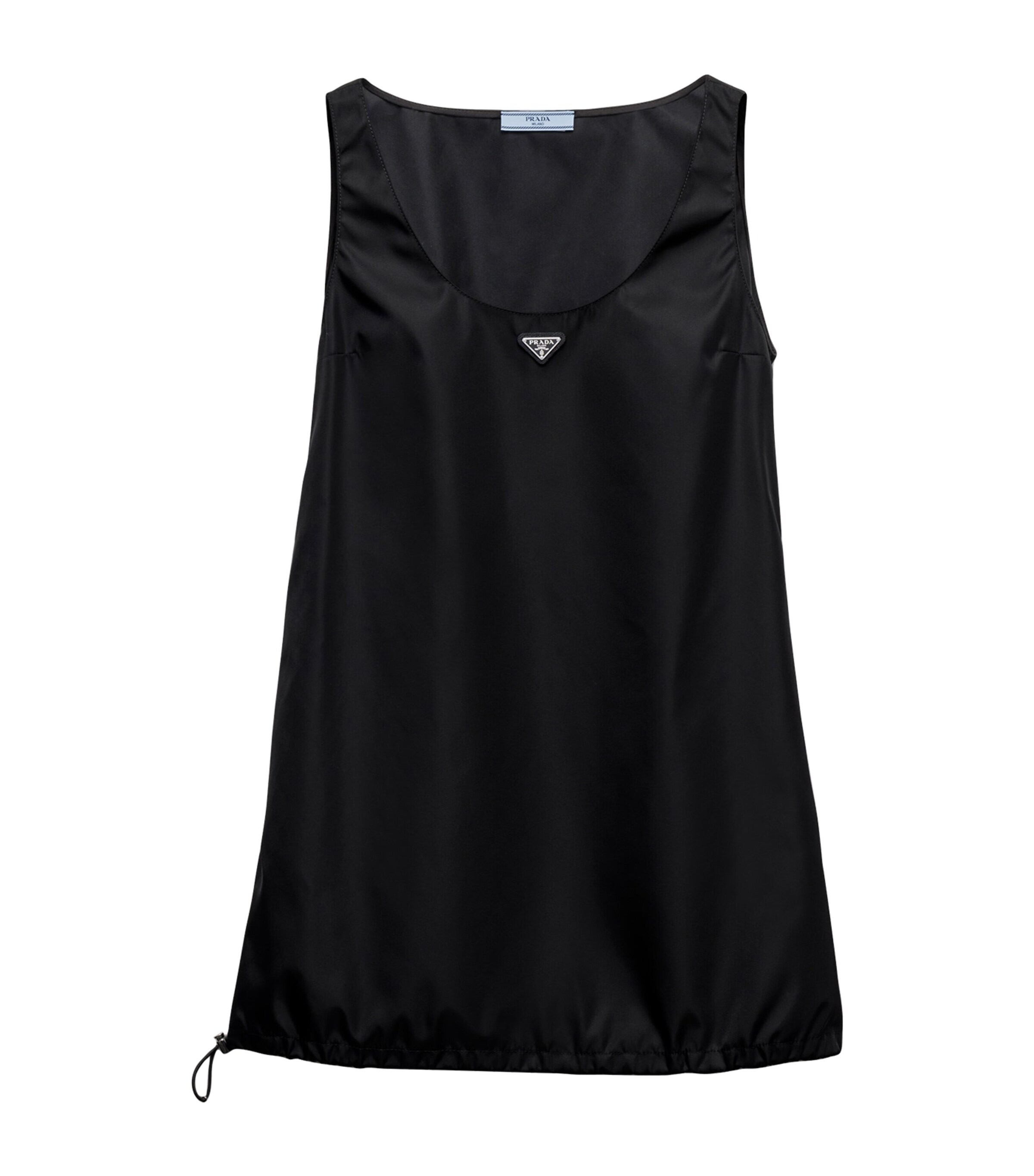 Prada Womens Re-Nylon Mini Dress Black Image 1