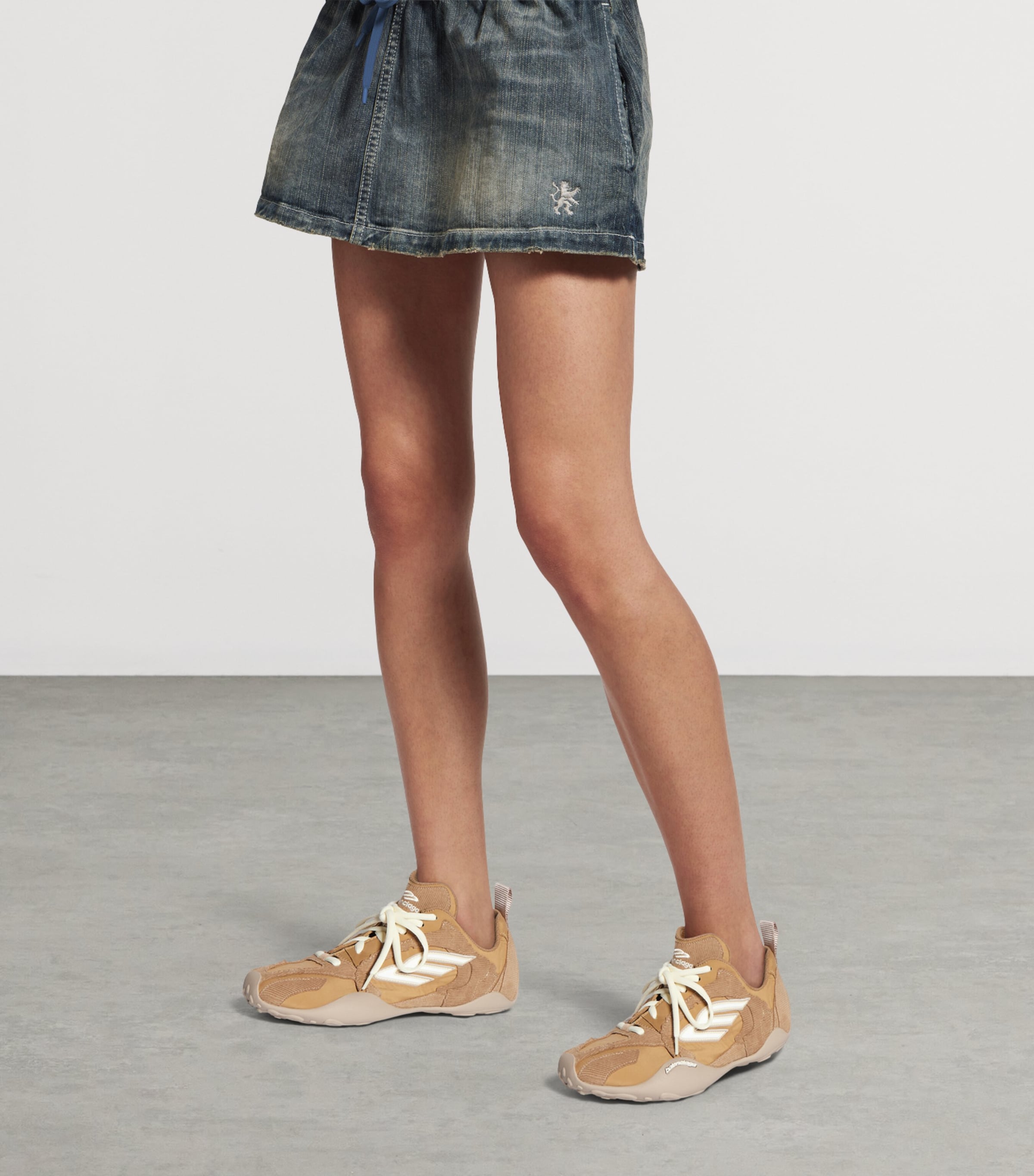 Cotton-Blend Monday Ultra Sneakers 9990 Image 3