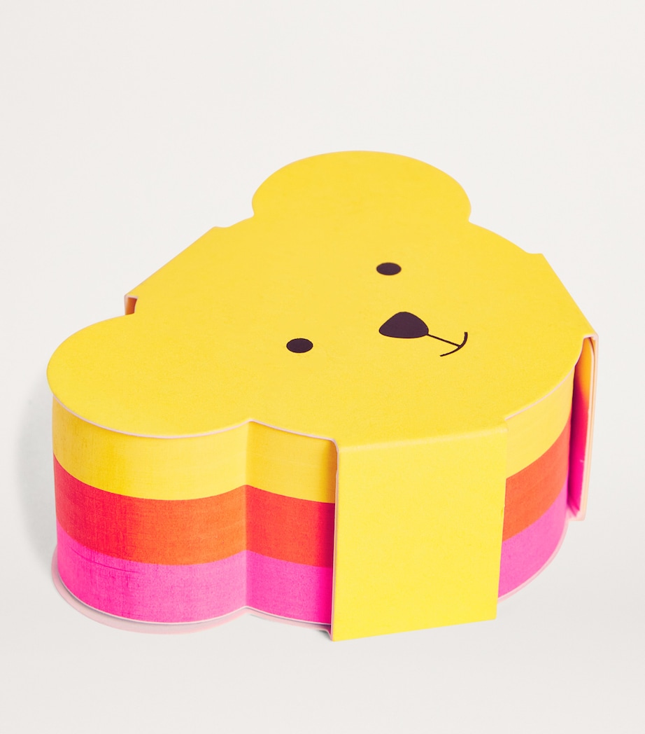 Harrods Bear Sticky Notes PINK Image 2