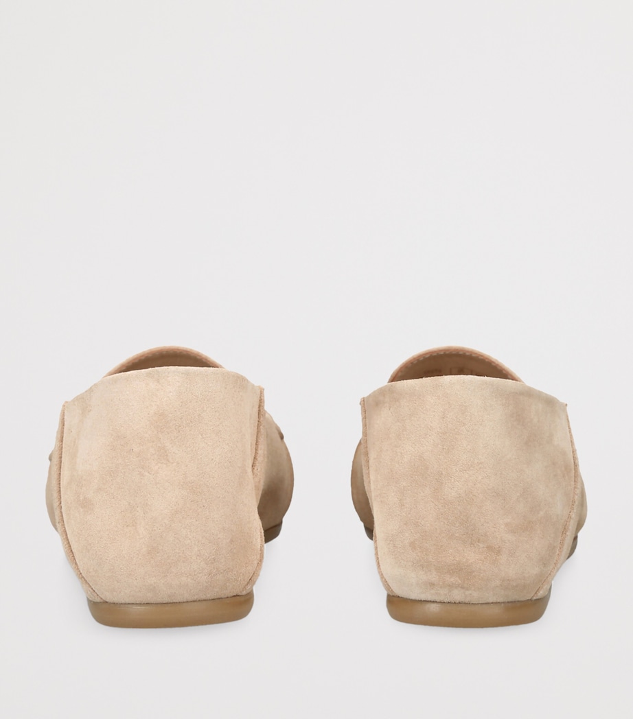 Suede Brooks Loafers BEIGE Image 3