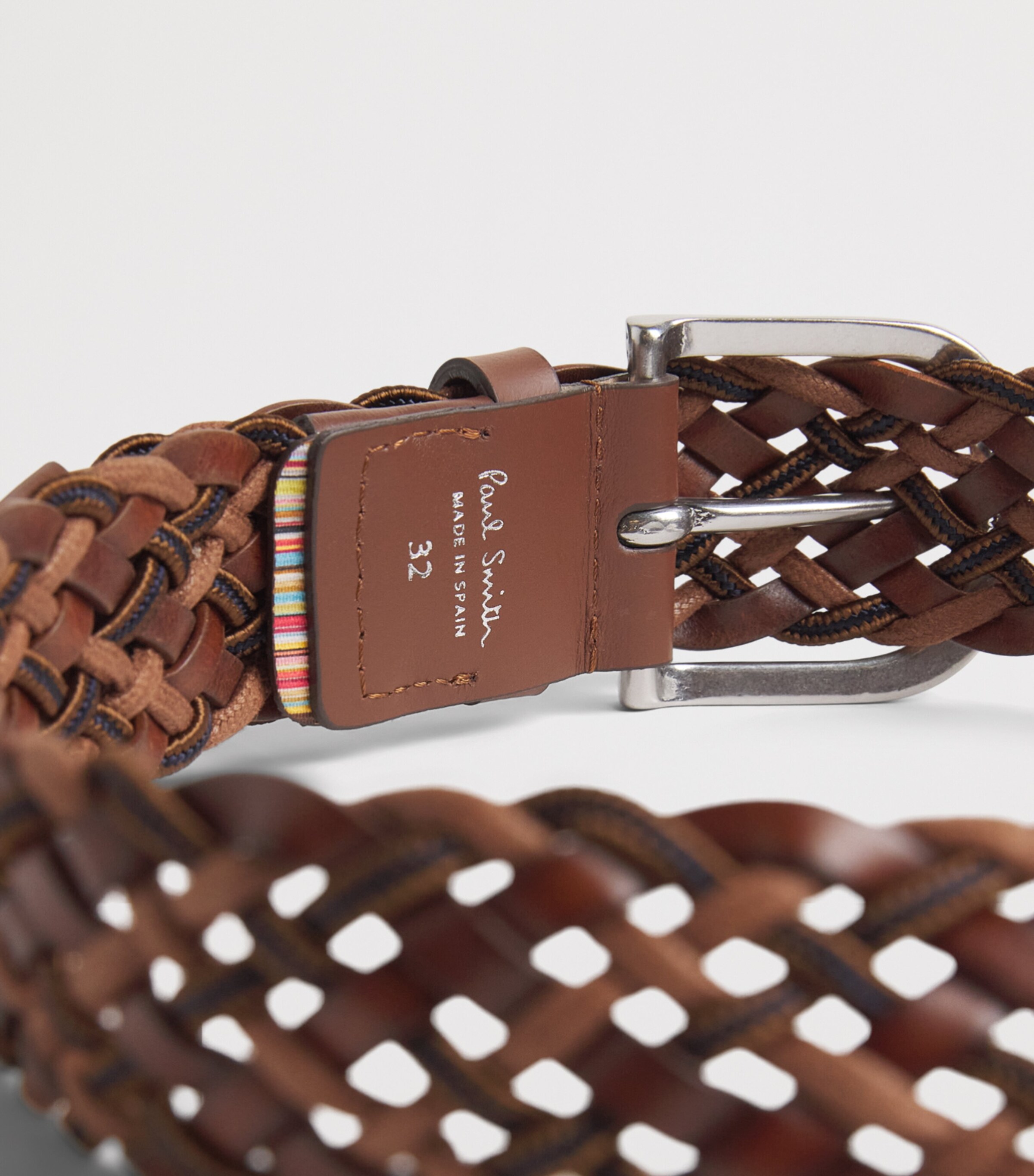 Paul Smith Leather Braided Belt Image 4