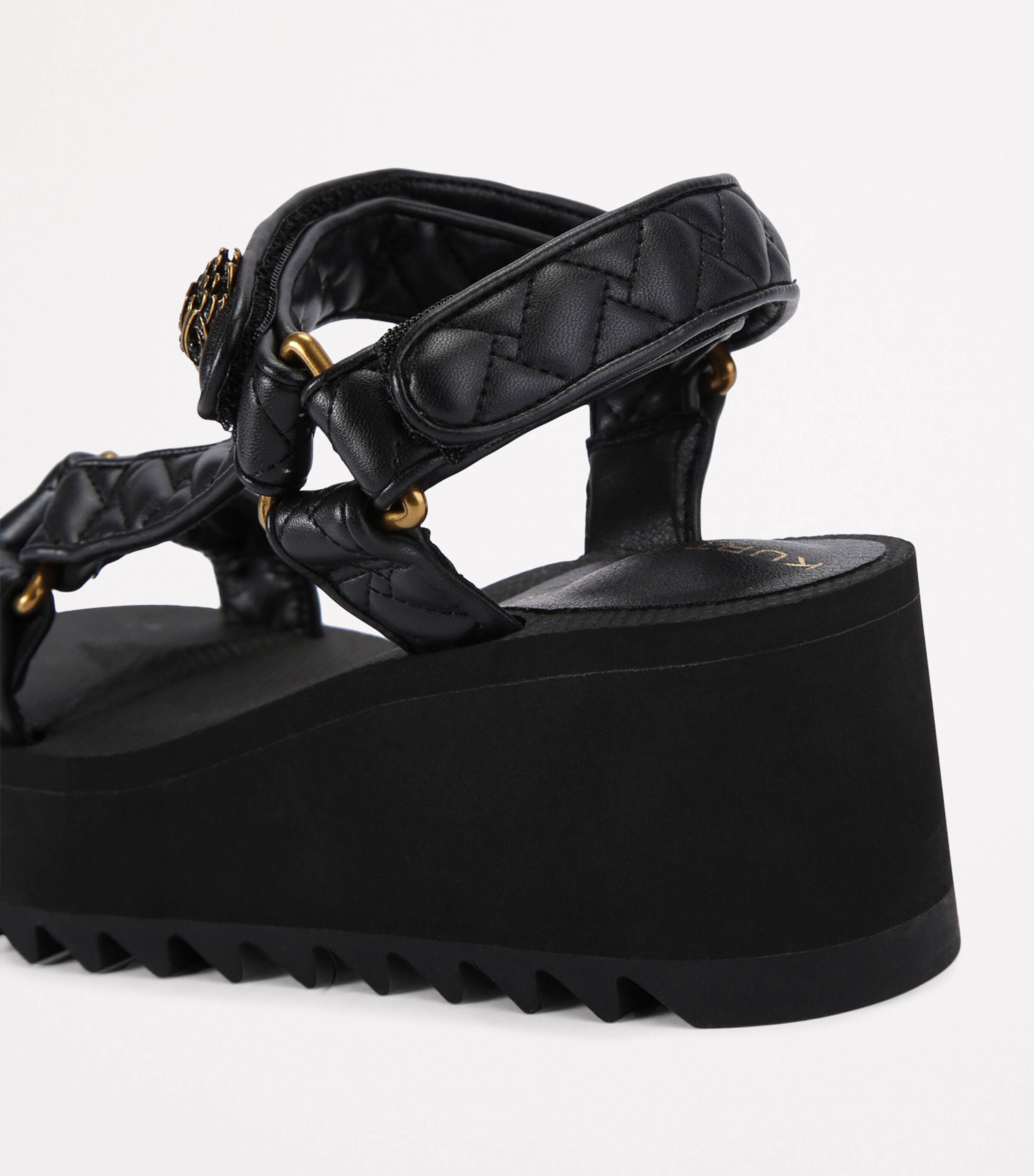 Kurt Geiger London Satin Orion Wedge Sandals | Women Shoes | Heels | Sandals | Designers | Kurt Geiger London | 5222 Kurt Geiger London Satin Orion Wedge Sandals | Women Shoes | Heels | Sandals | Designers | Kurt Geiger London | 5222