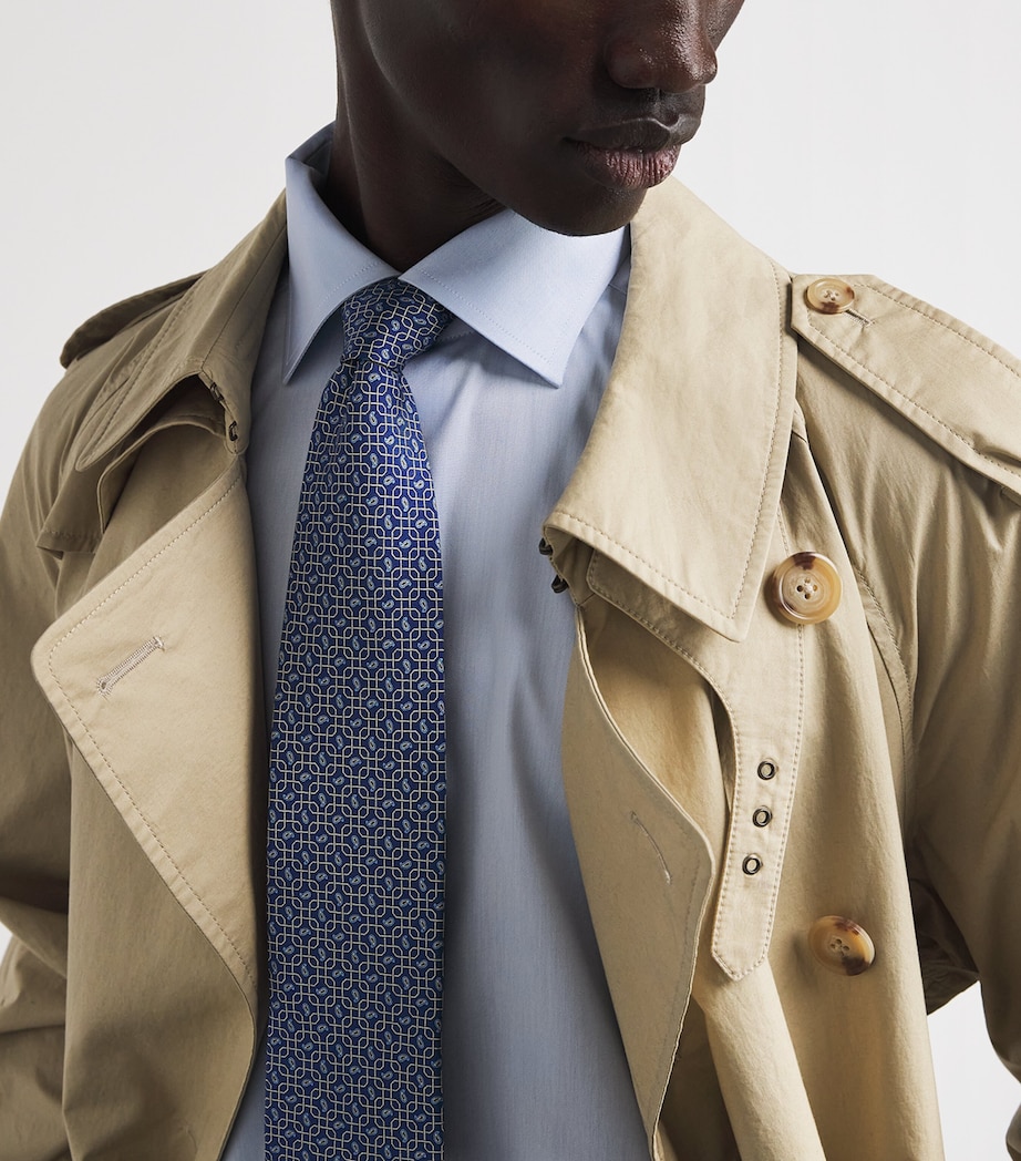 Signature Twill Slim Fit Shirt BLUE Image 6