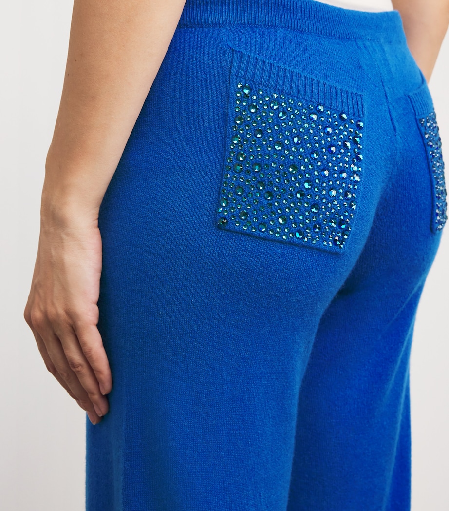 Cashmere Swarovski Crystal-Embellished Trousers 001 BB BERMUDA B Image 6