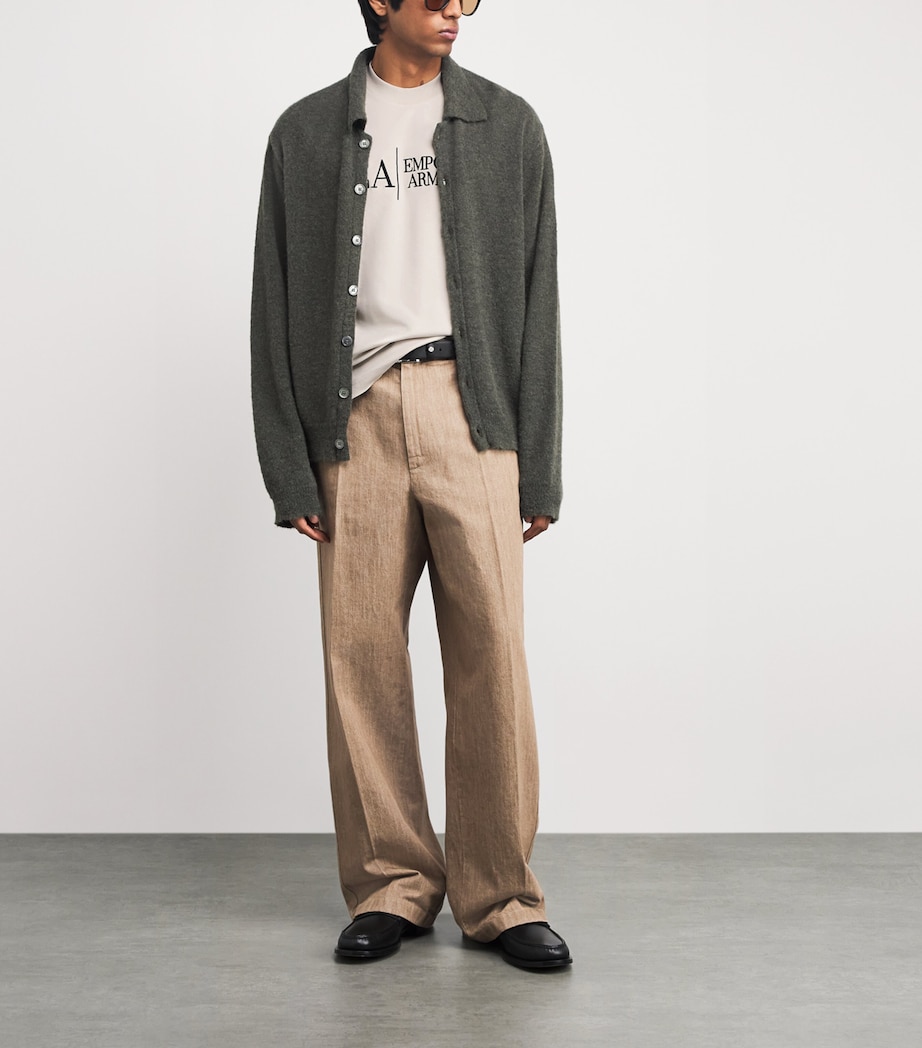 Cotton Logo T-Shirt F1058 Image 2