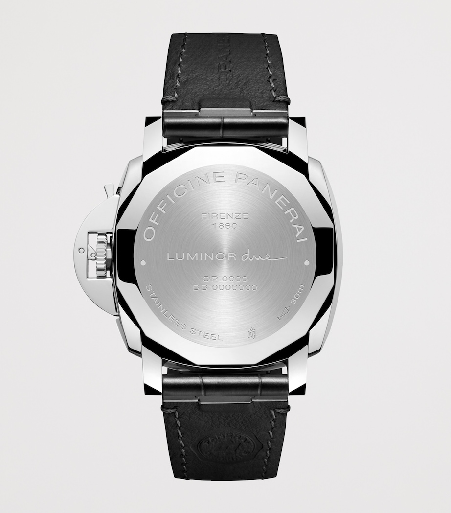 Panerai Stainless Steel Luminor Due Watch 42mm Grey Image 2