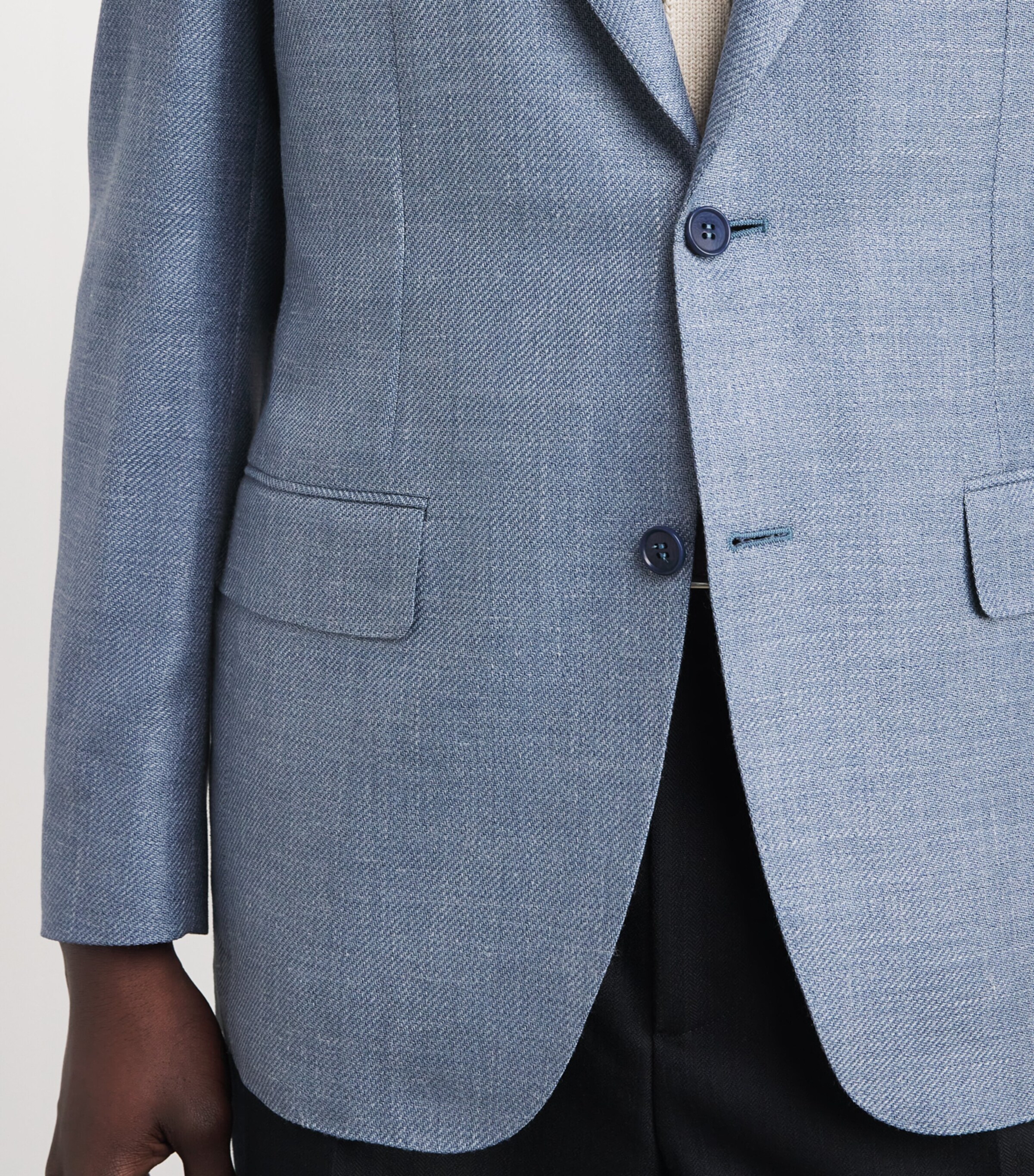 Wool-Blend Blazer 401 Image 3